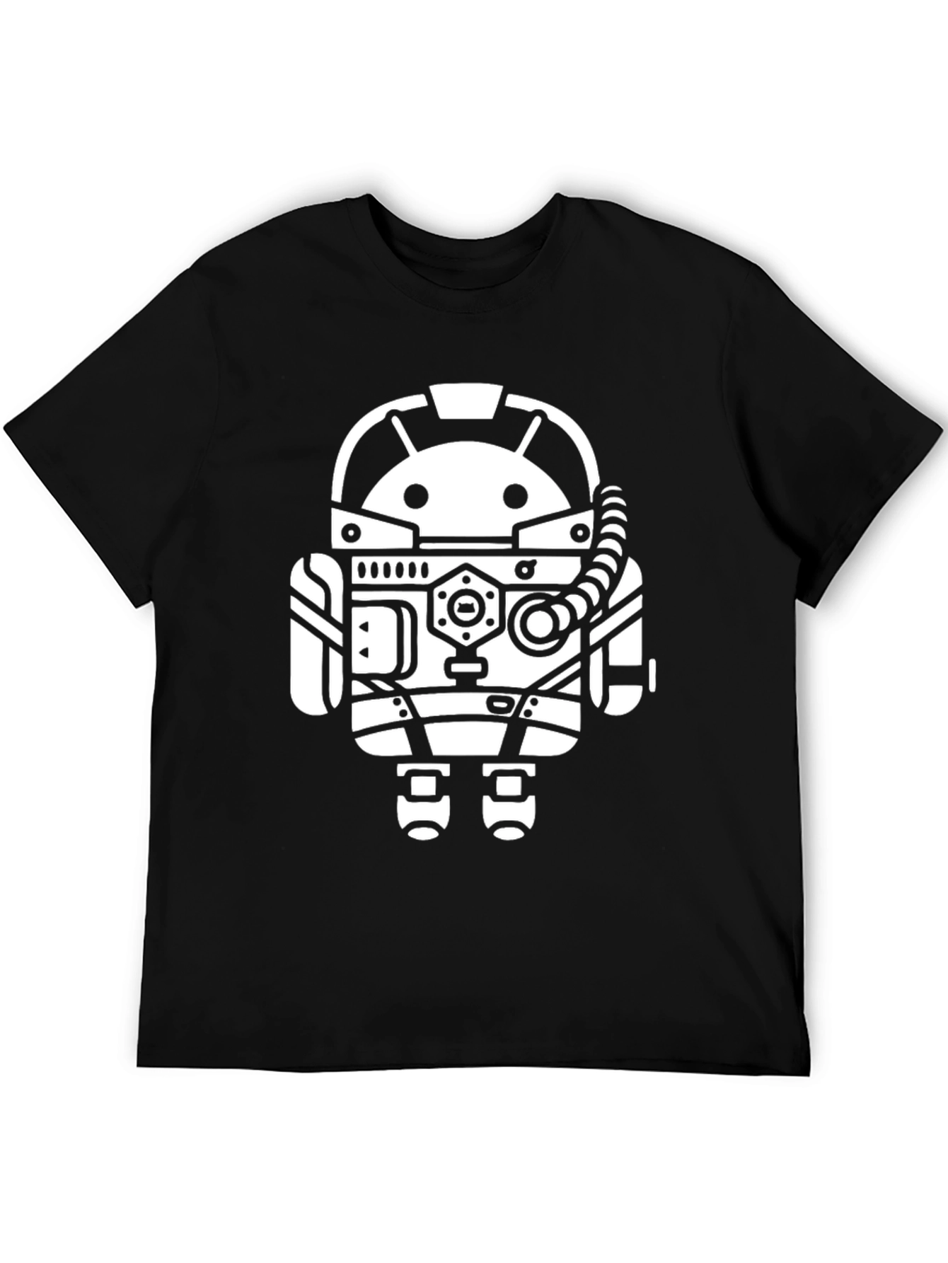 Android Astronaut Black T-Shirt
