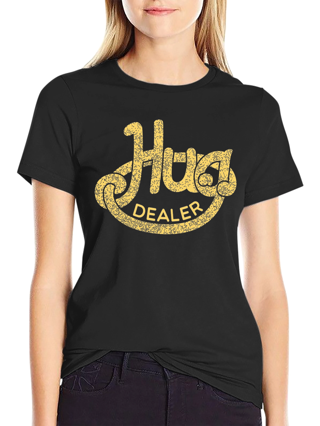 Hug Dealer Black T-Shirt