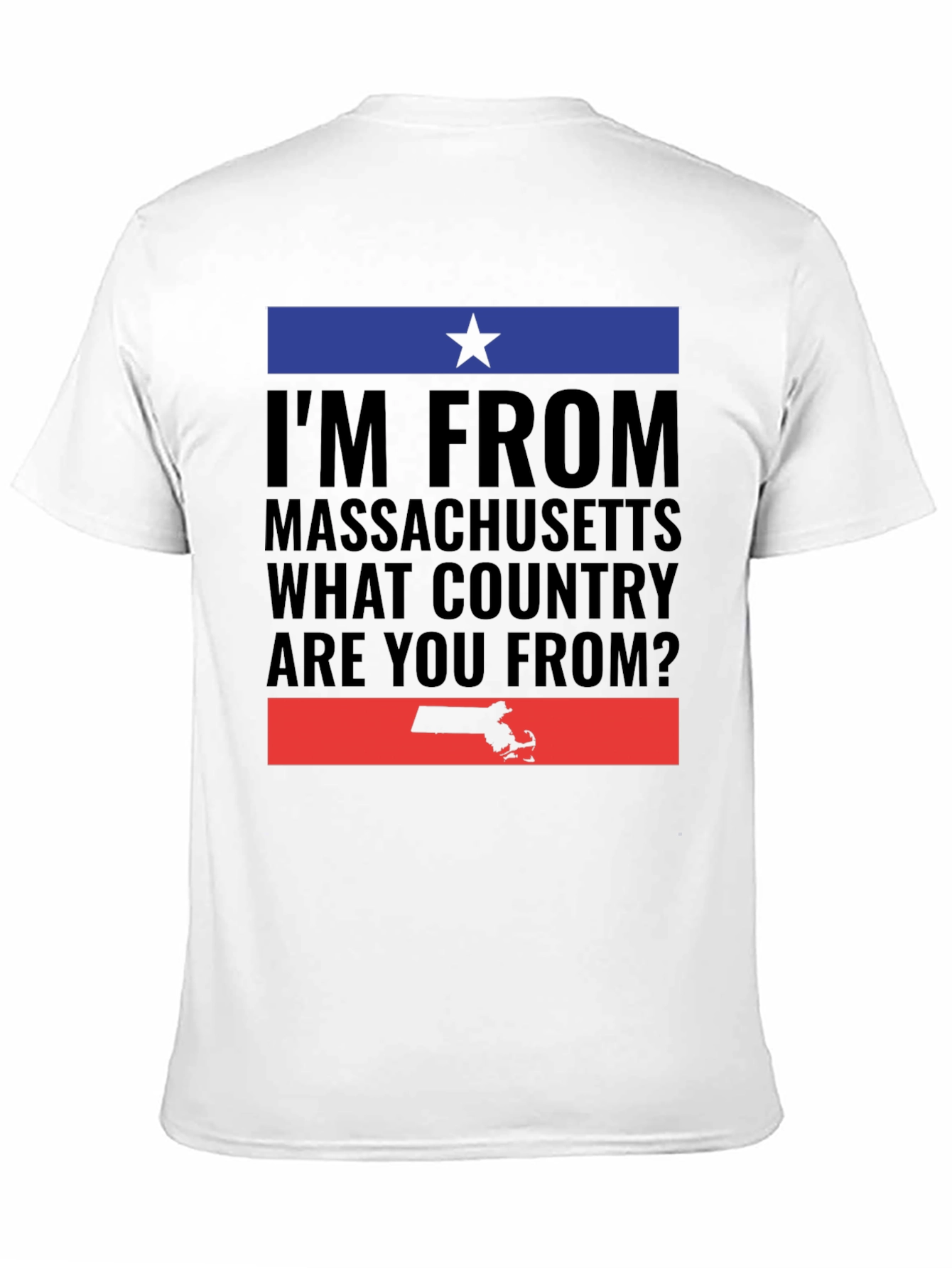 Massachusetts Pride T-Shirt - Where Are You From?