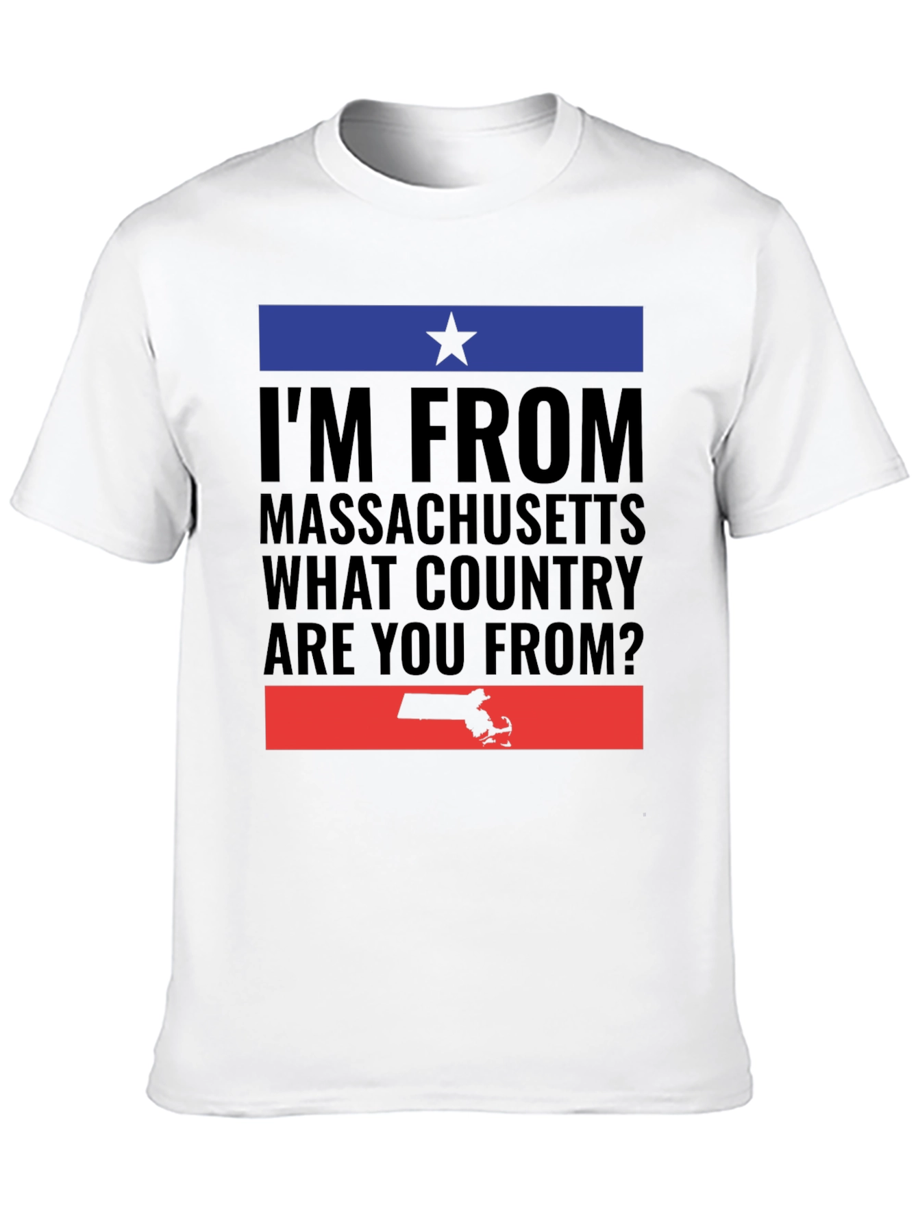 Massachusetts Pride T-Shirt - Where Are You From?
