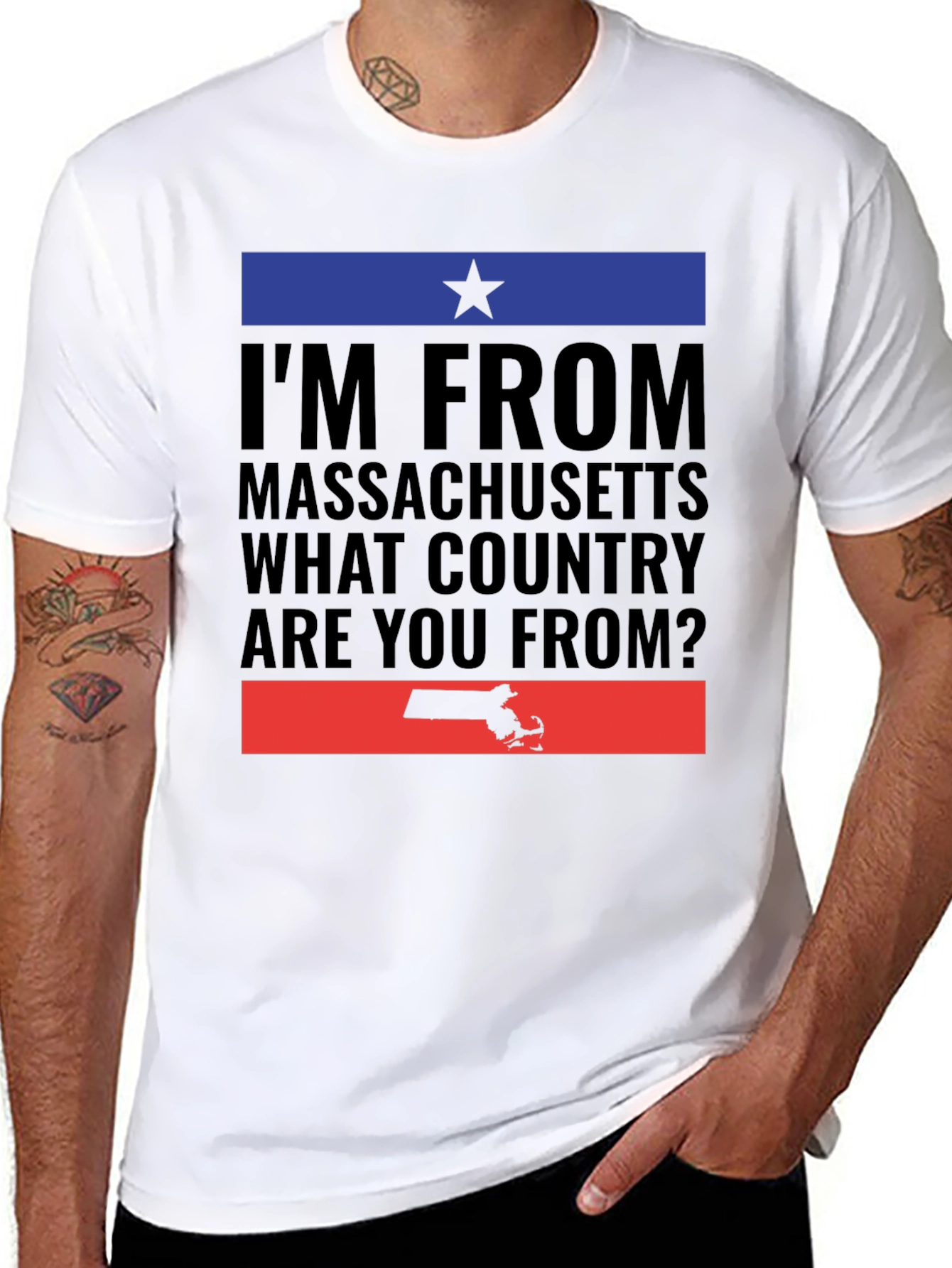 Massachusetts Pride T-Shirt - Where Are You From?