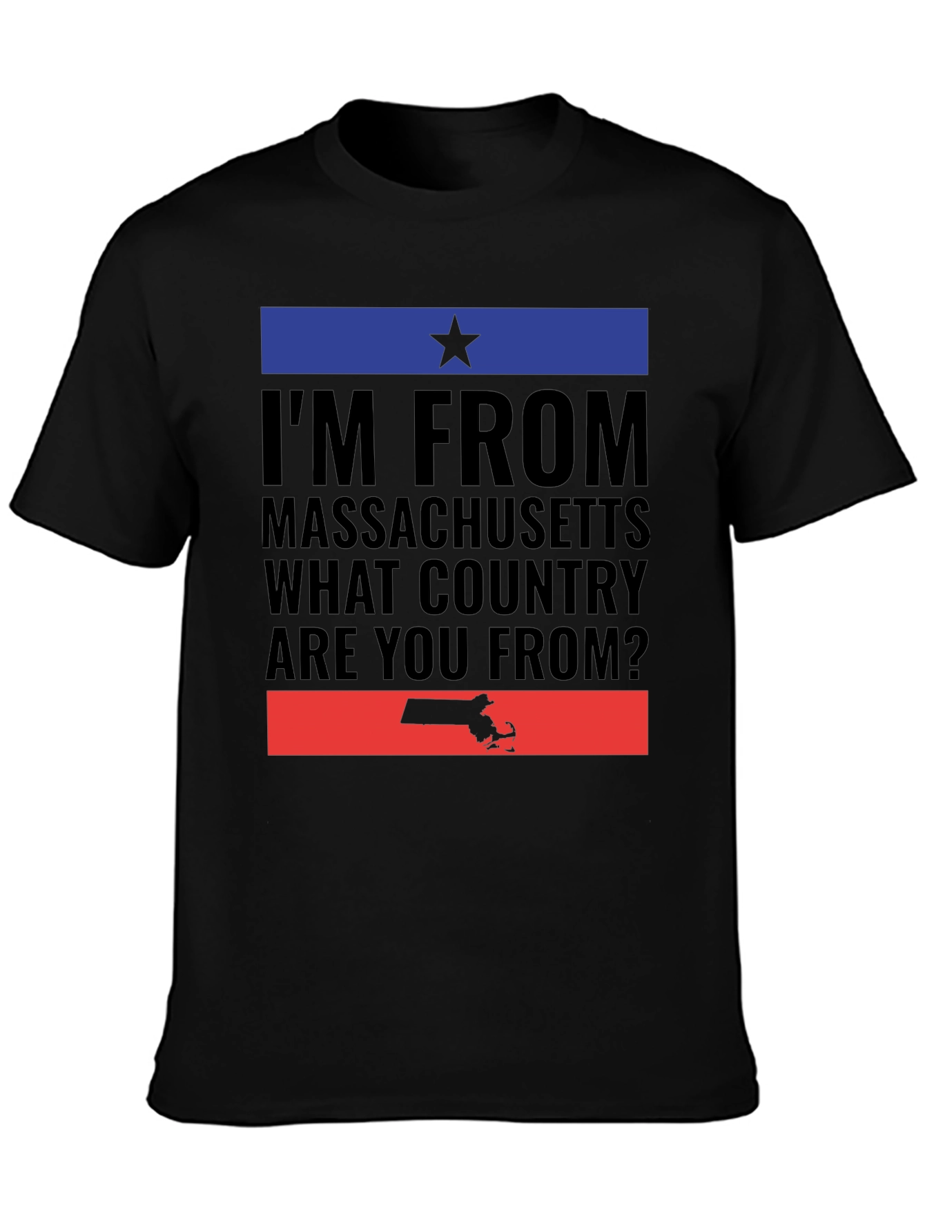 Massachusetts Pride T-Shirt - Where Are You From?