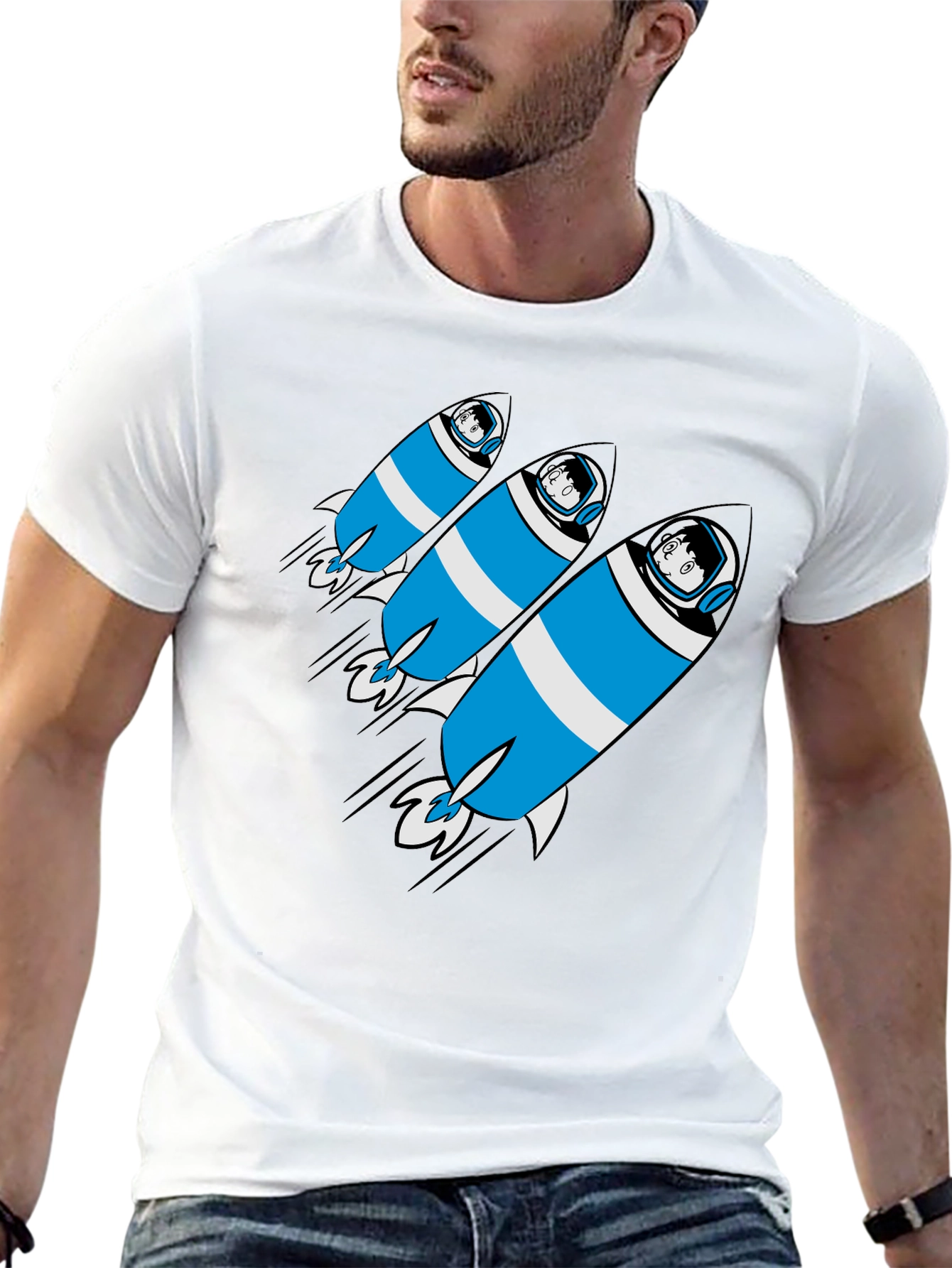 Rocket Rider Graphic T-Shirt