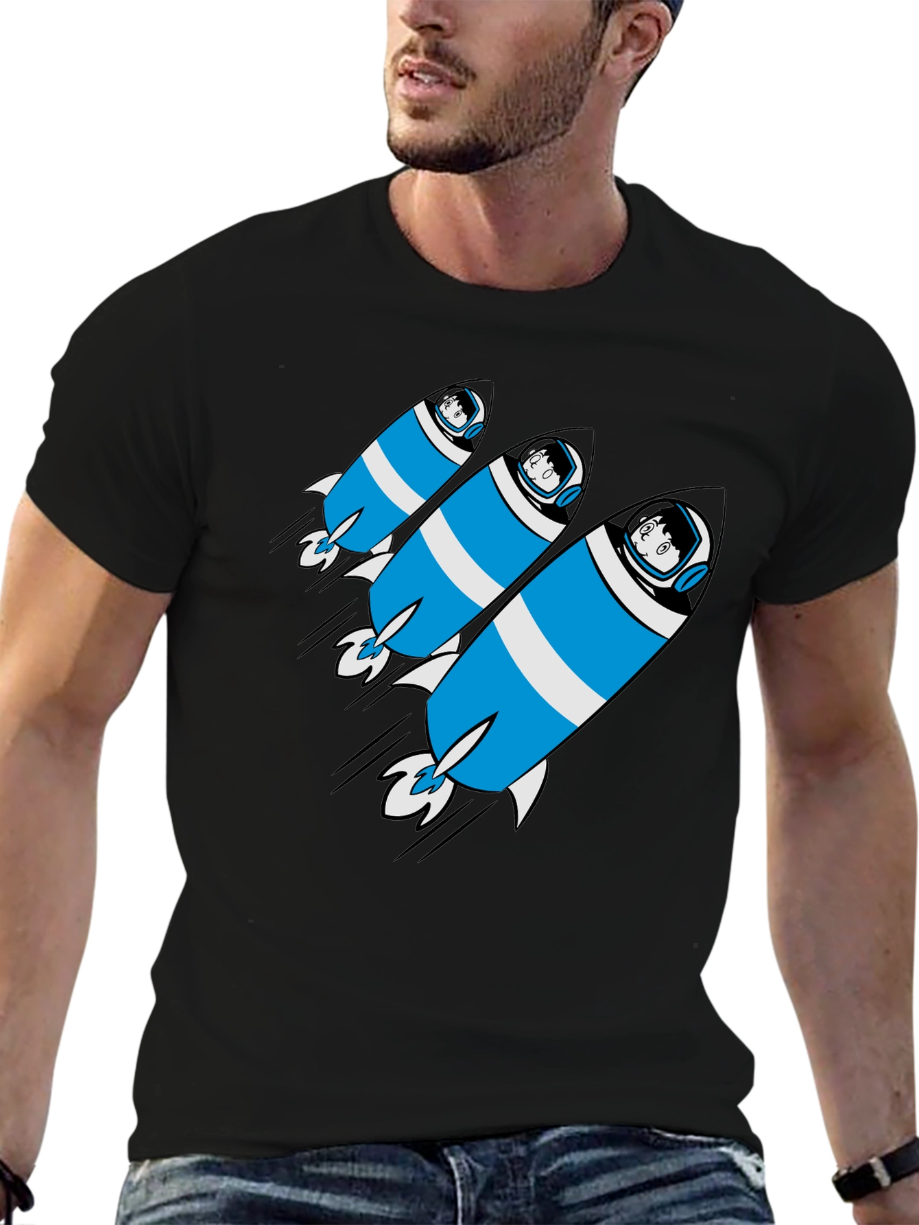 Rocket Rider Graphic T-Shirt