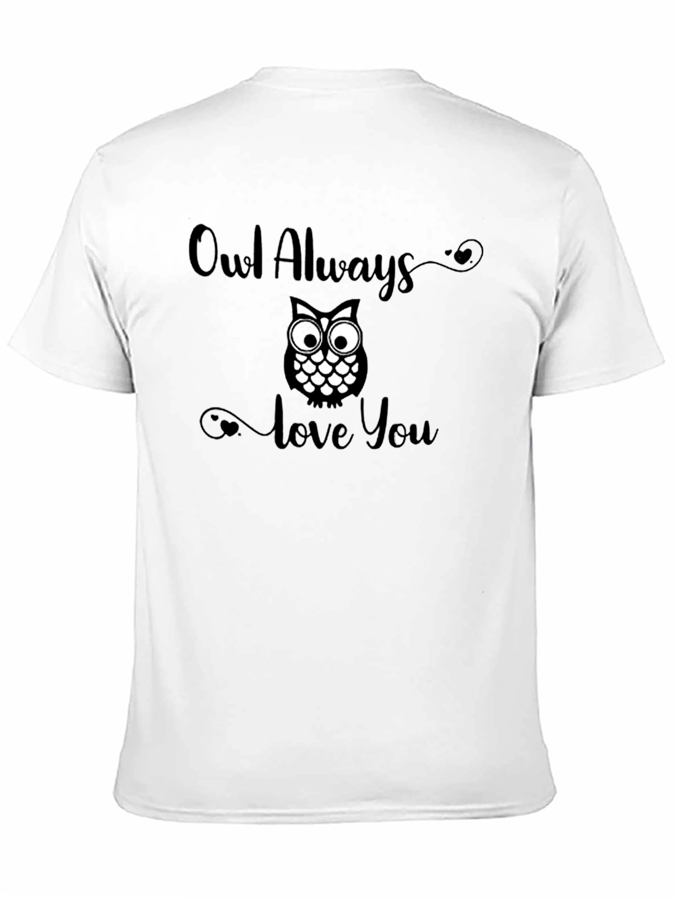 Owl Always Love You T-Shirt - Black Graphic Tee
