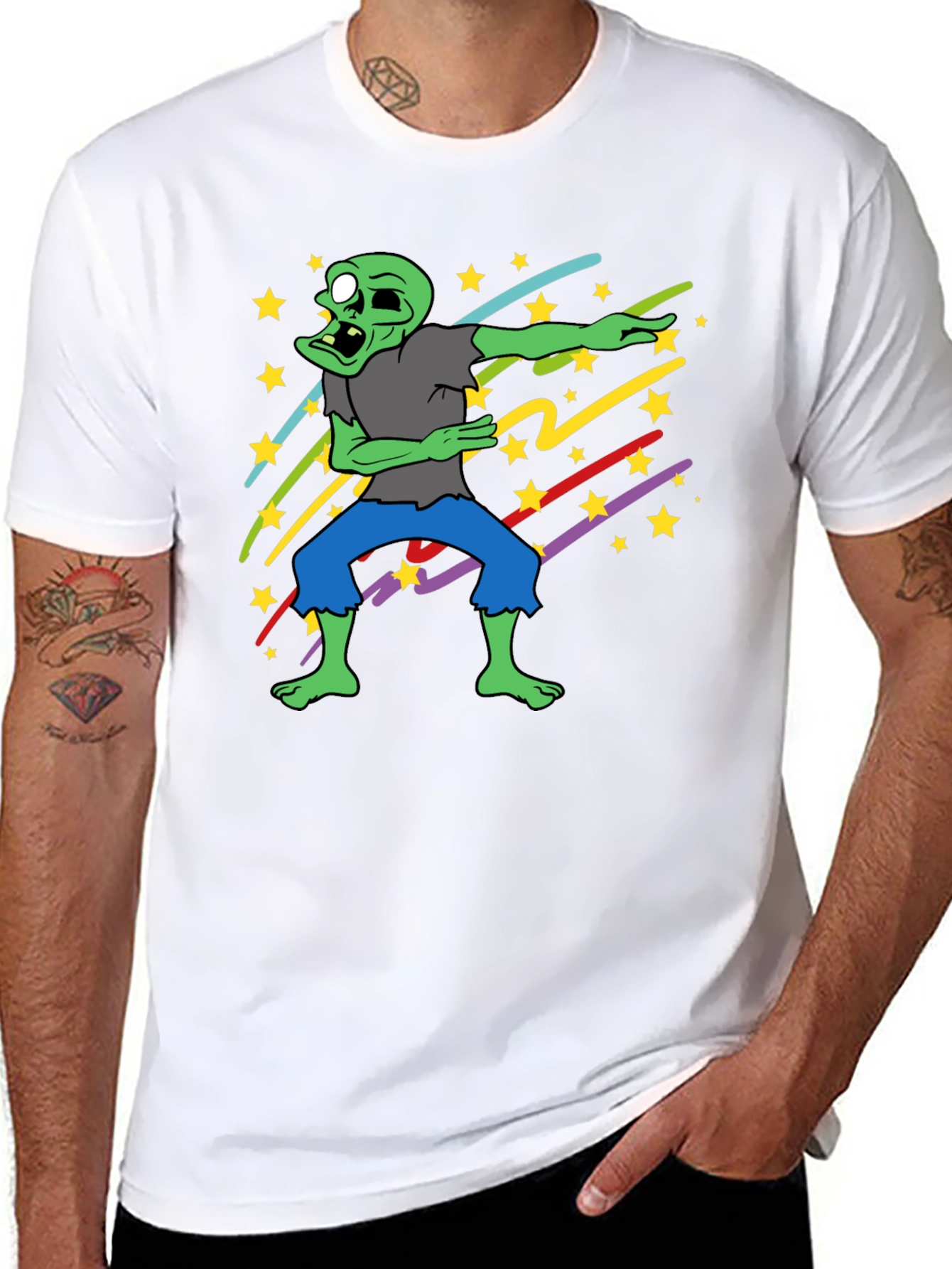 Zombie Dab T-Shirt - Halloween Fun