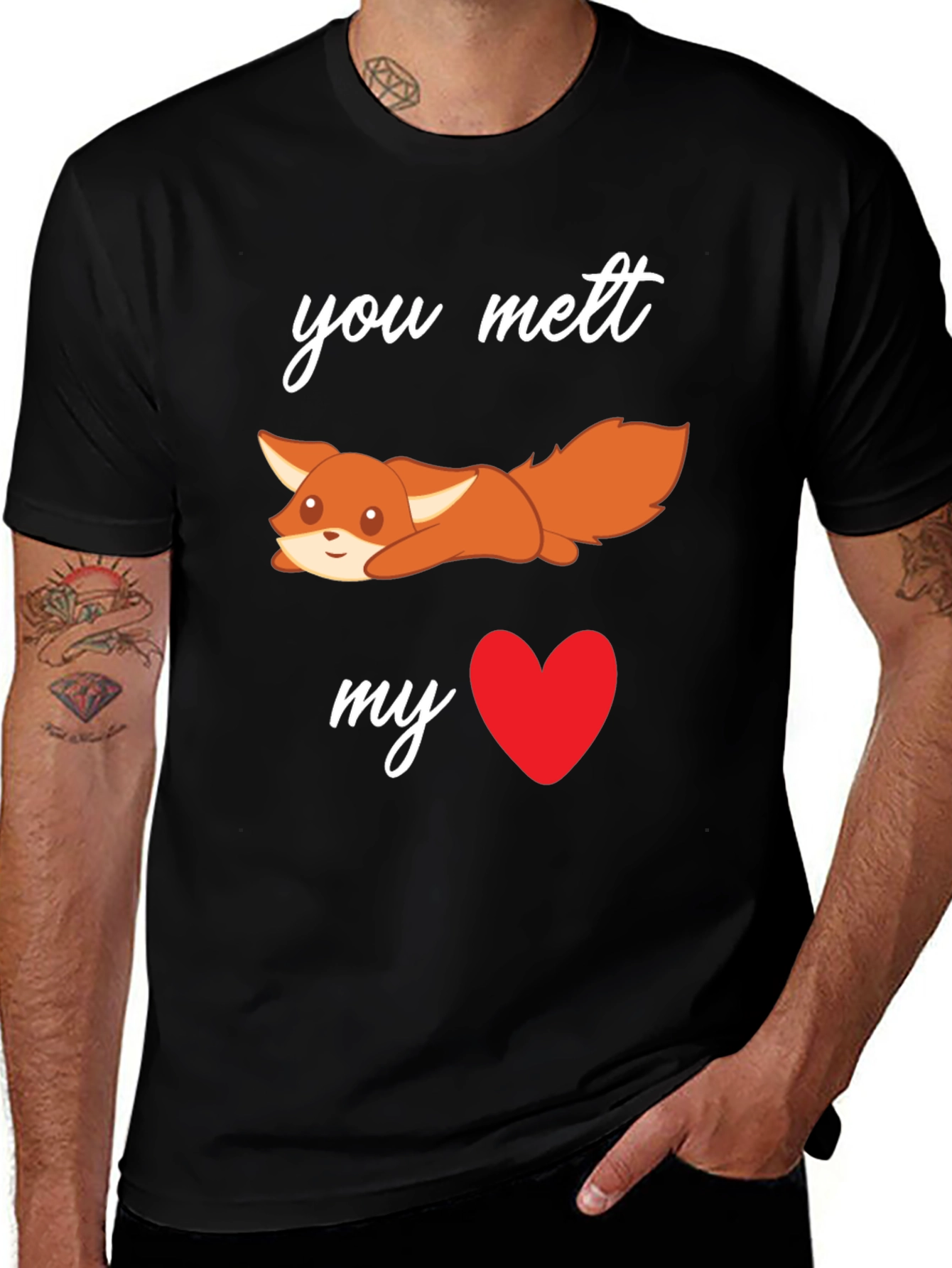 You Melt My Heart Fox T-Shirt