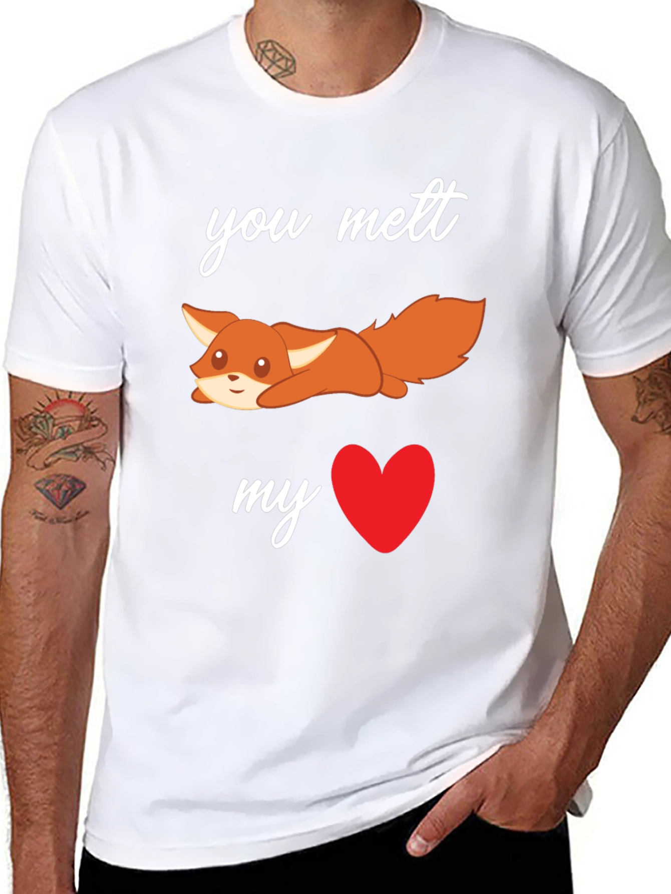 You Melt My Heart Fox T-Shirt