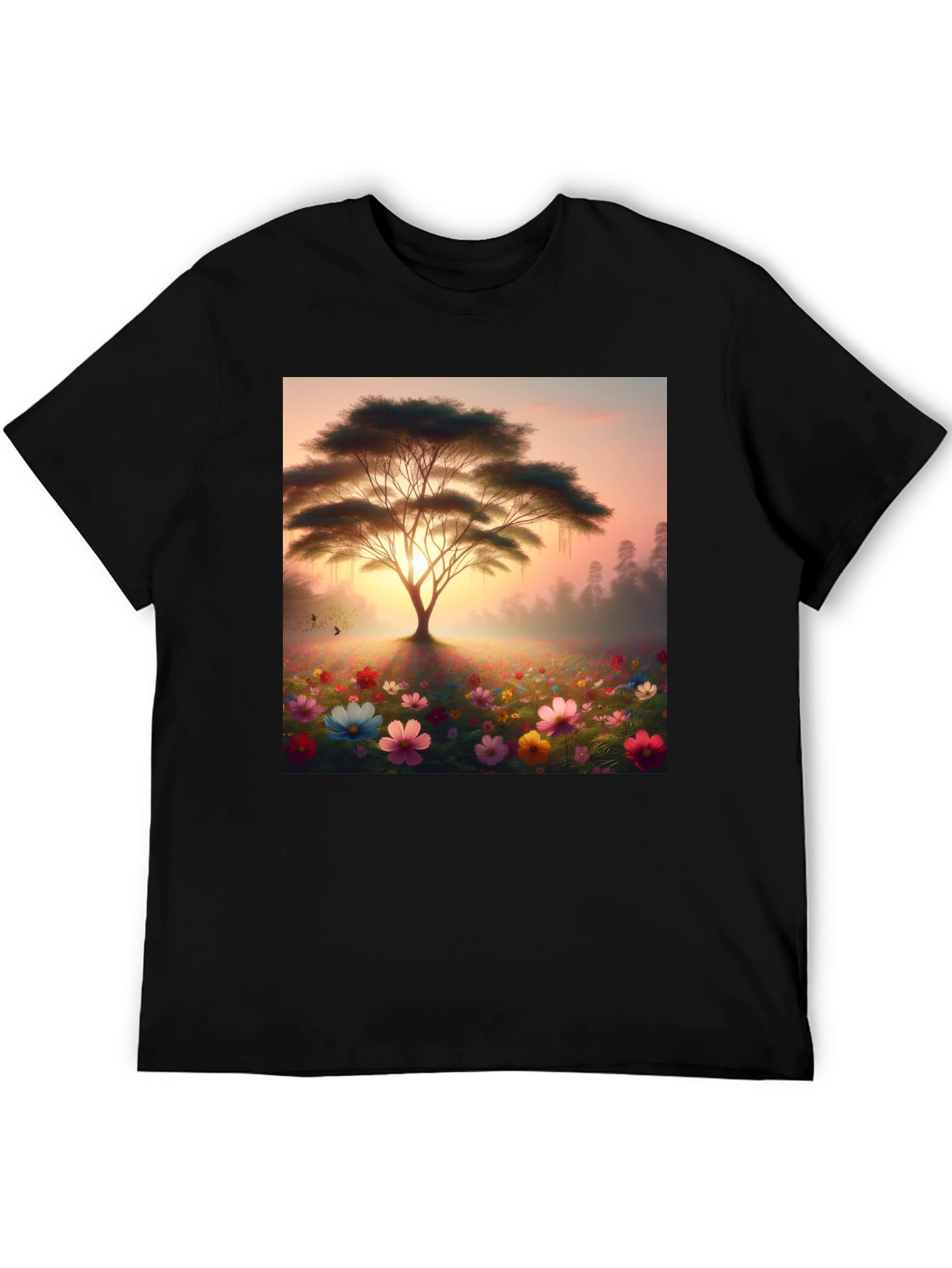 Floral Tree Graphic Tee