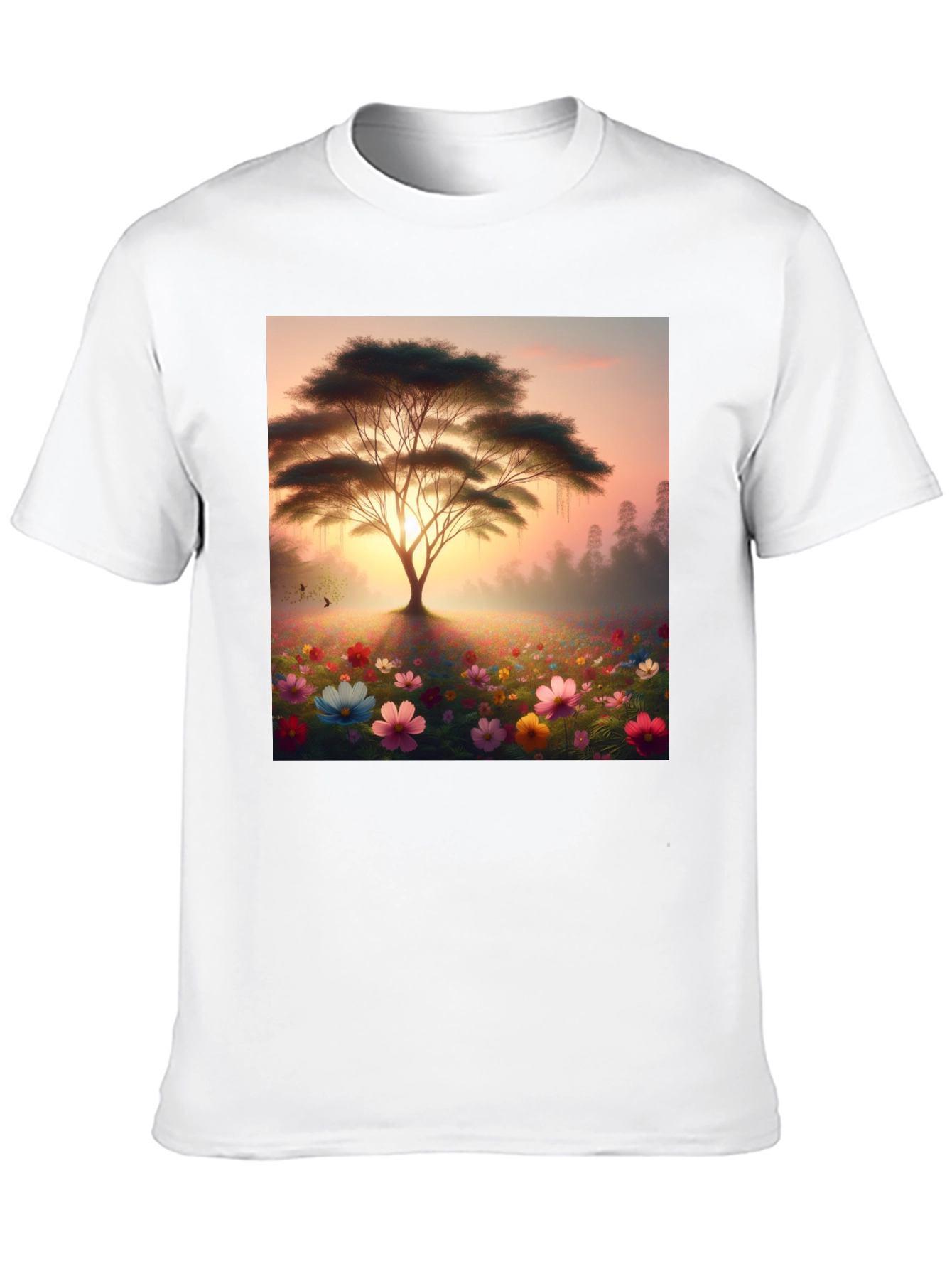 Floral Tree Graphic Tee