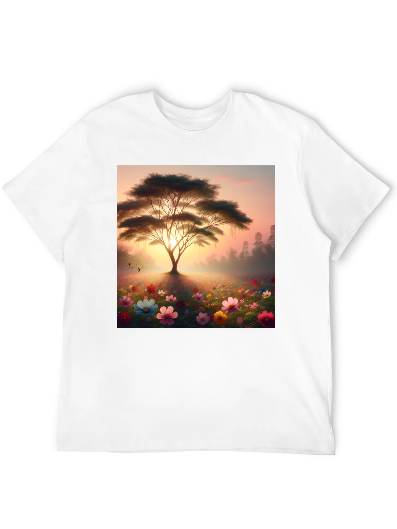 Floral Tree Graphic Tee
