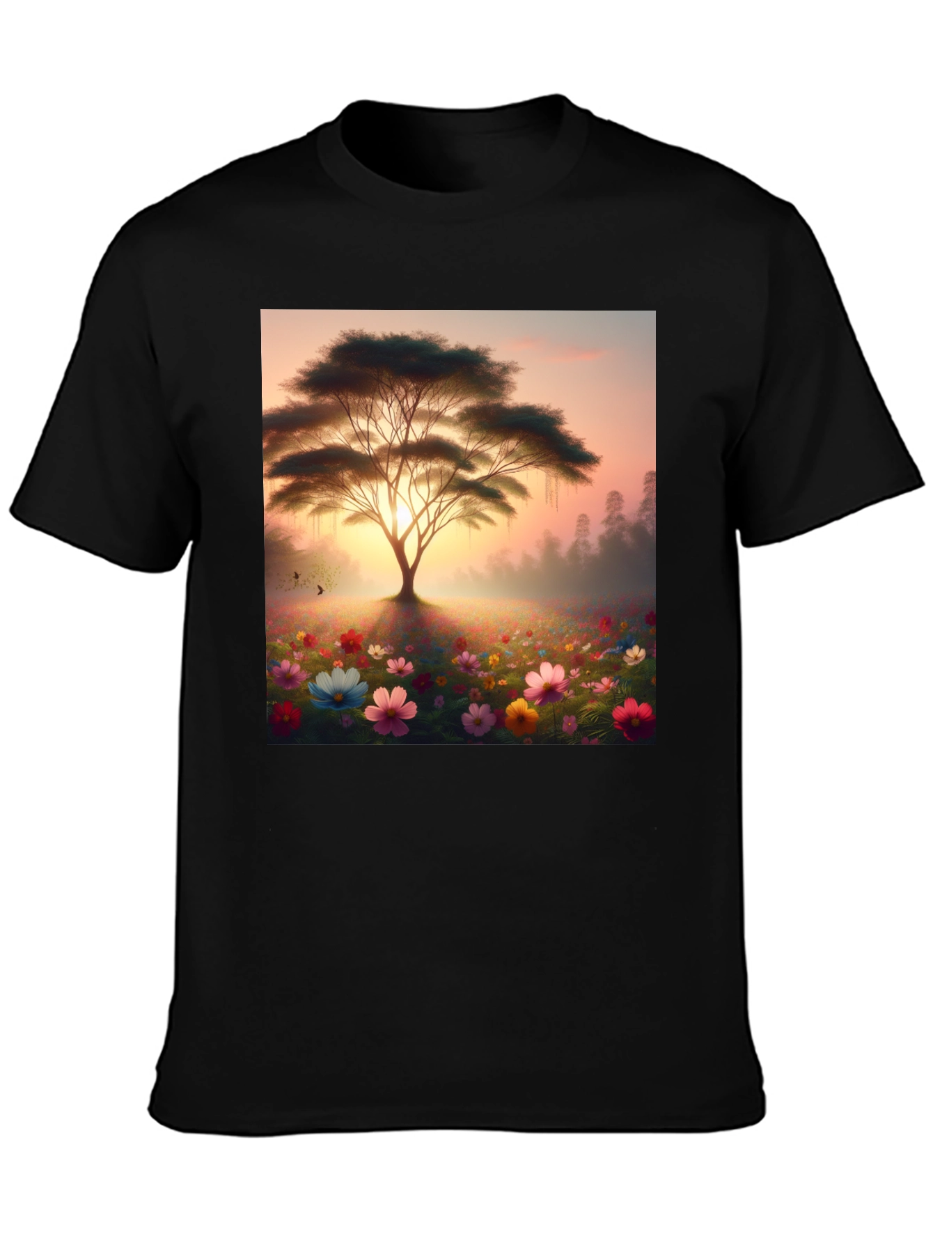 Floral Tree Graphic Tee