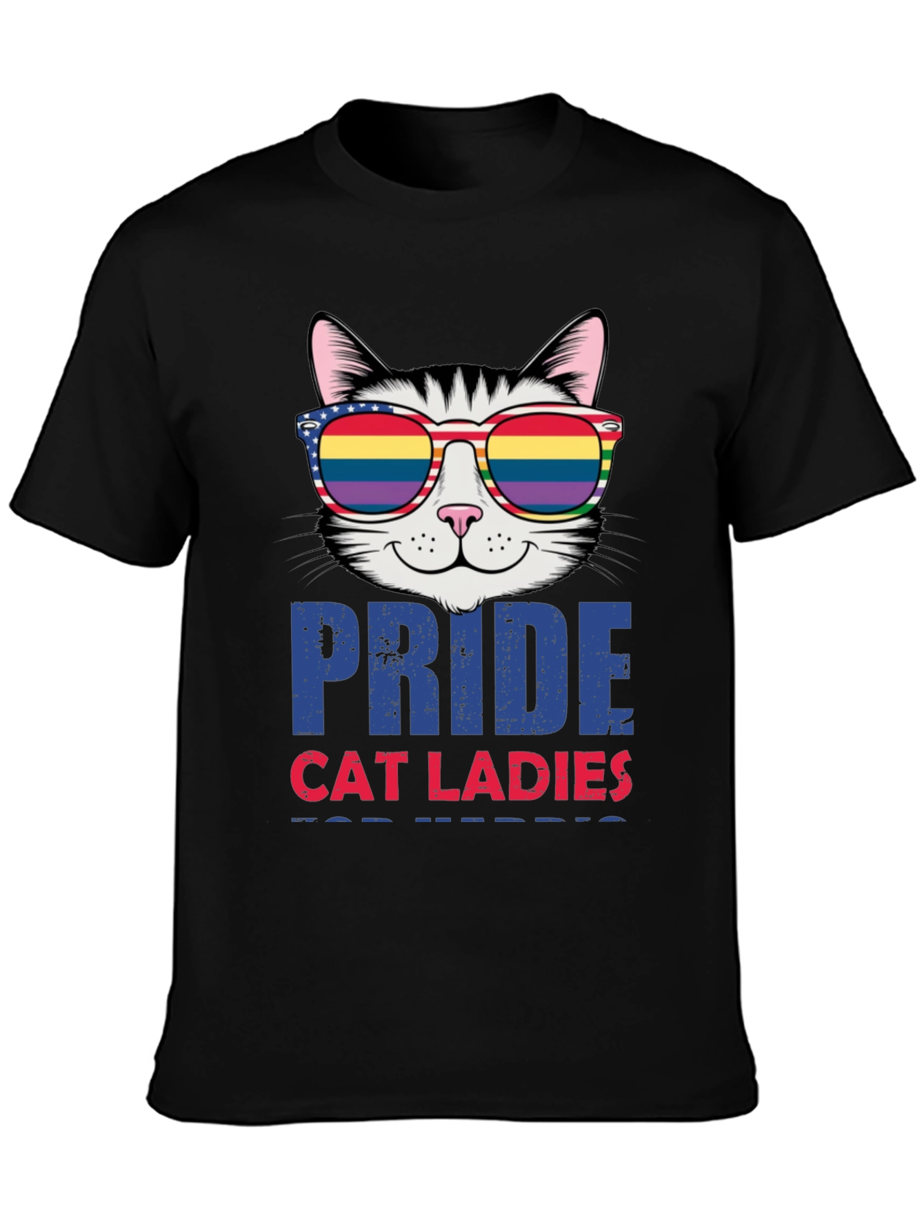 Pride Cat Ladies T-Shirt LGBTQ+ Tee