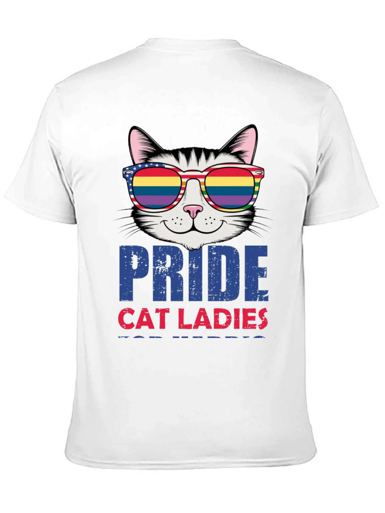 Pride Cat Ladies T-Shirt LGBTQ+ Tee