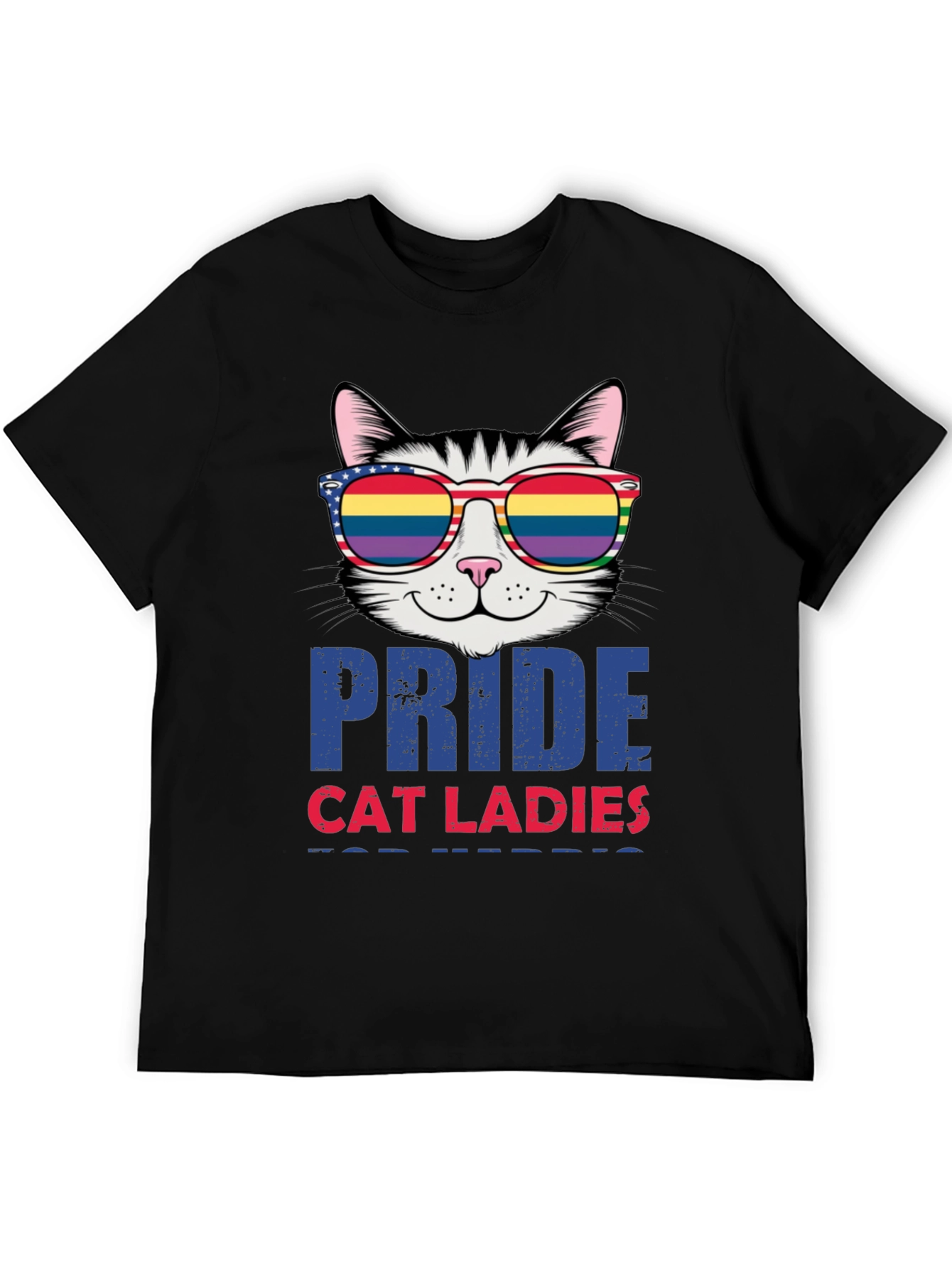 Pride Cat Ladies T-Shirt LGBTQ+ Tee