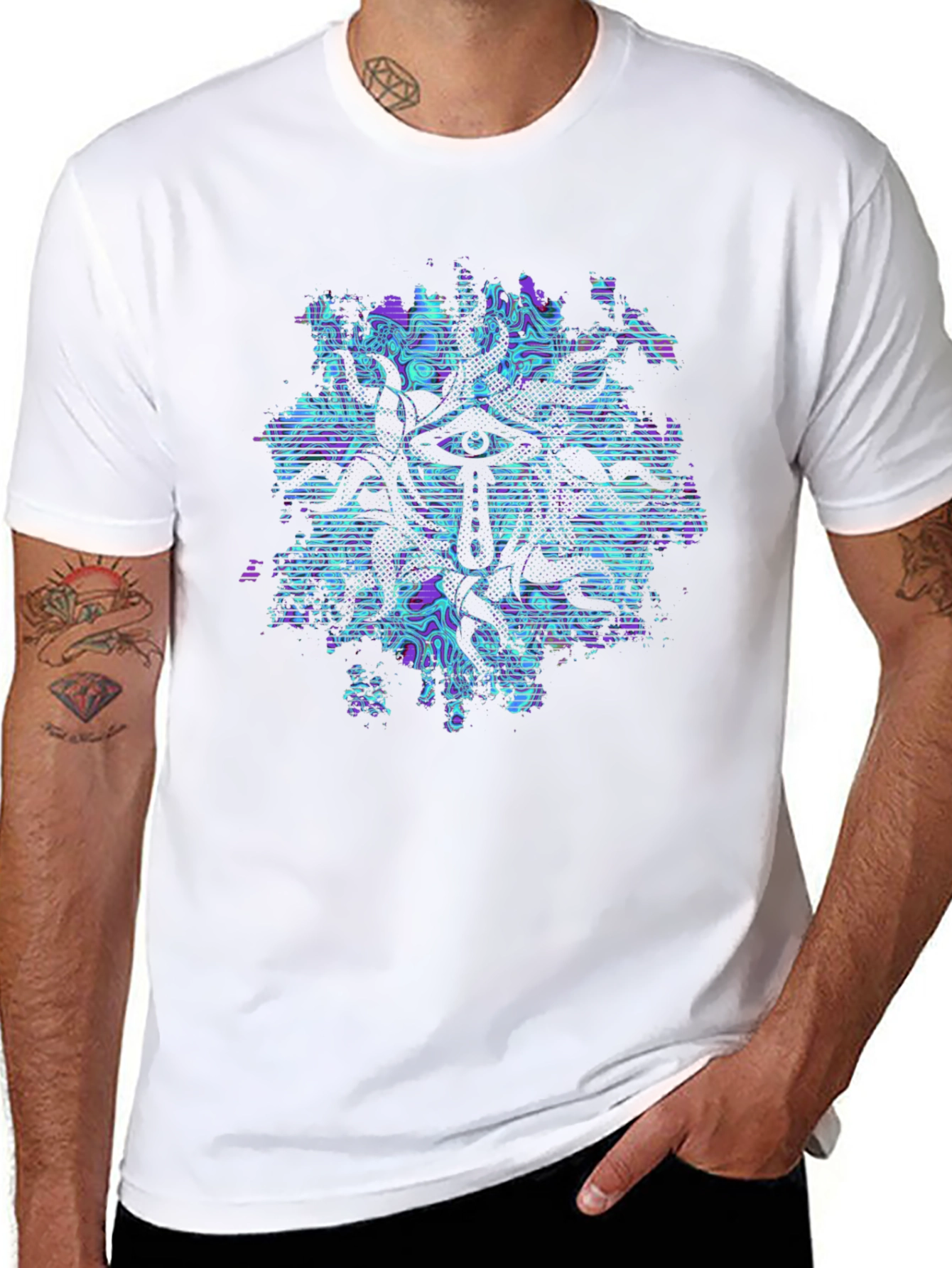 Mystic Eye Graphic T-Shirt - Premium Cotton
