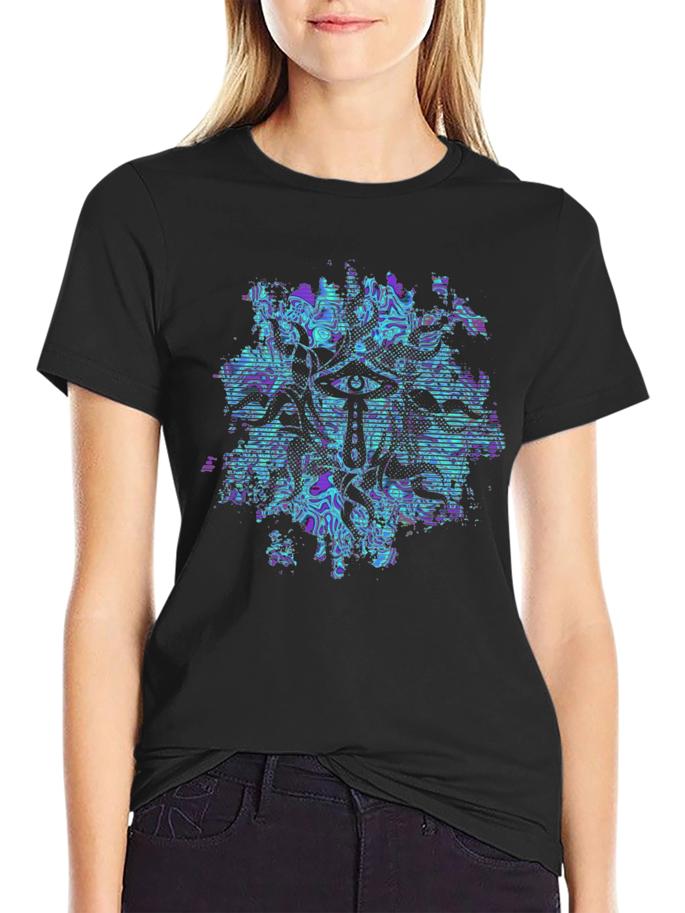 Mystic Eye Graphic T-Shirt - Premium Cotton