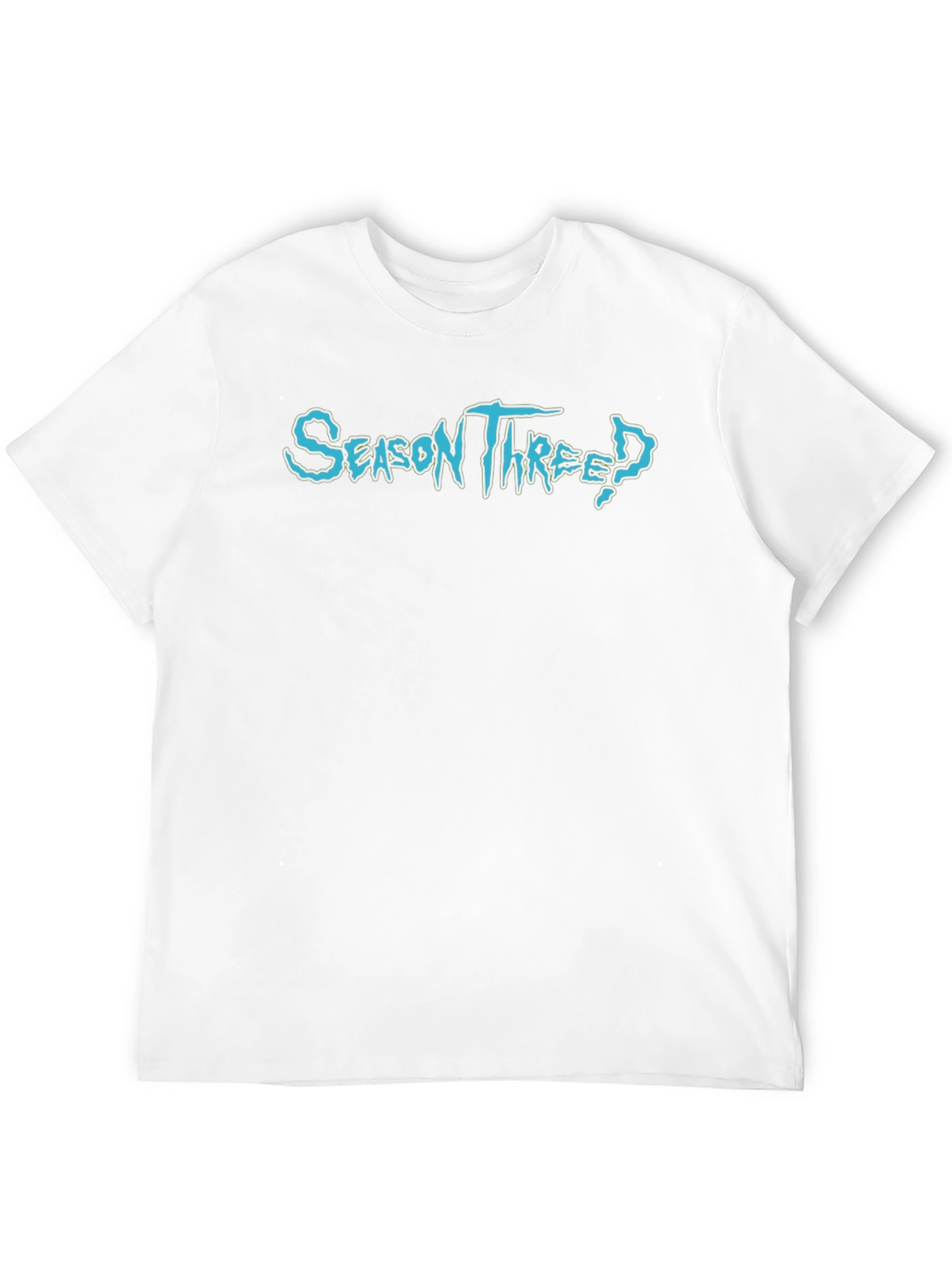 Season Three Mens Black Graphic T-Shirt