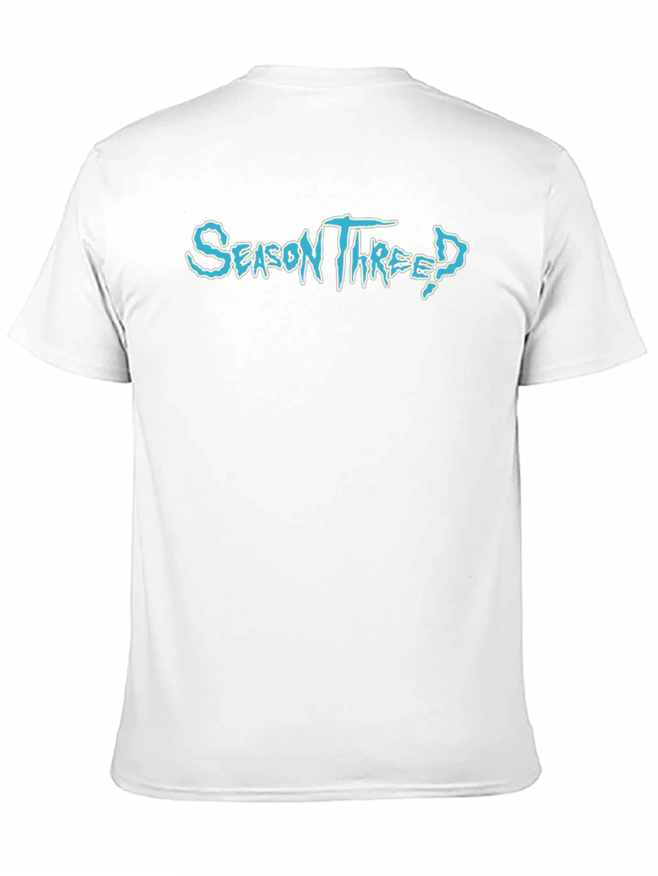 Season Three Mens Black Graphic T-Shirt