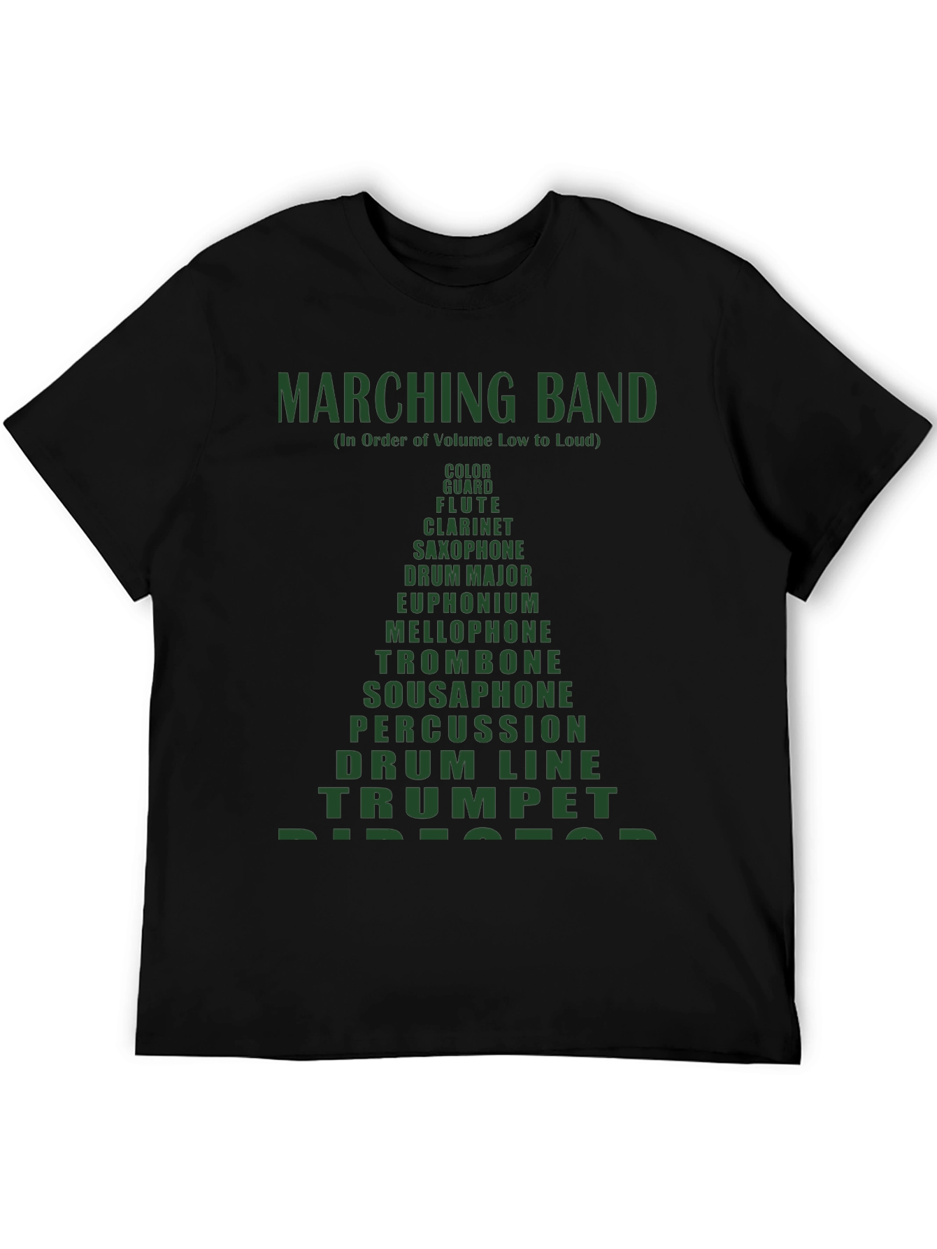 Marching Band Instrument T-Shirt