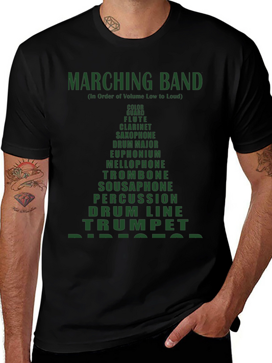 Marching Band Instrument T-Shirt