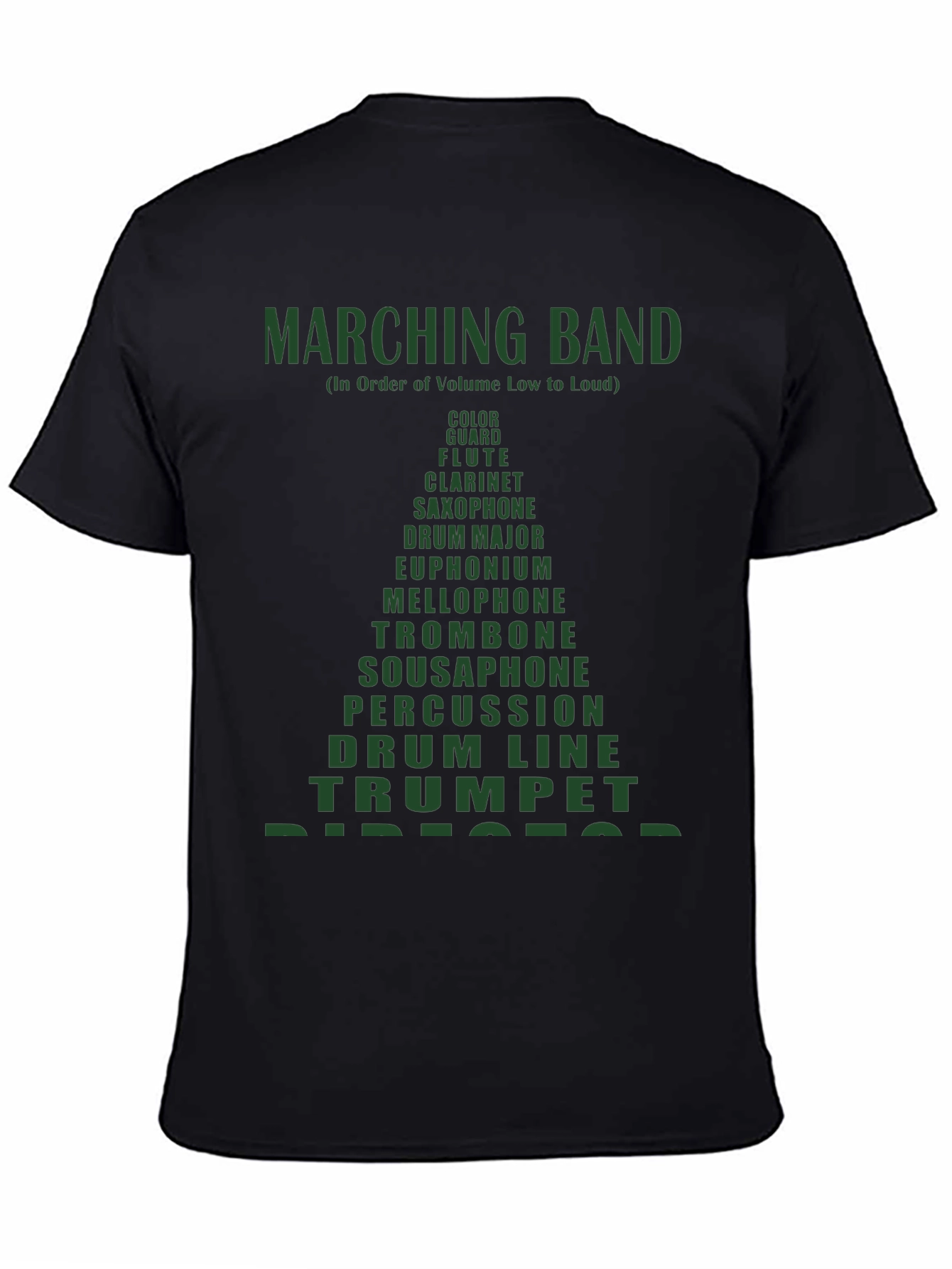 Marching Band Instrument T-Shirt