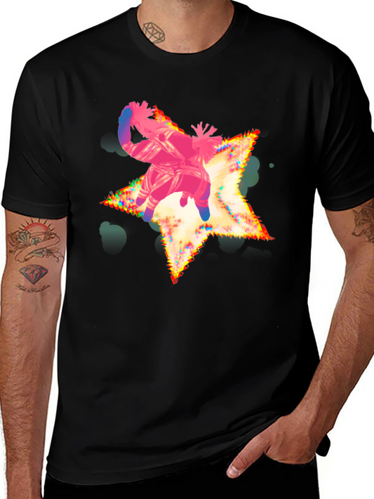 Vivid Star Dancer Graphic T-Shirt