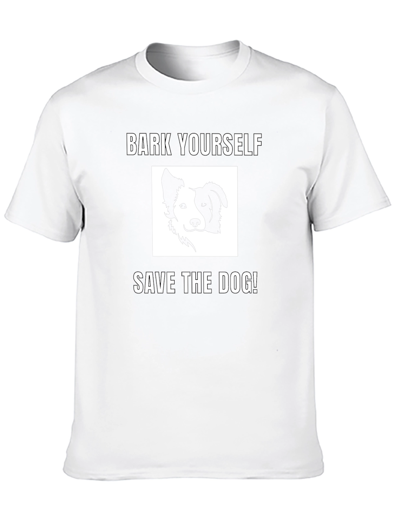 Bark Yourself Save the Dog! Graphic Tee