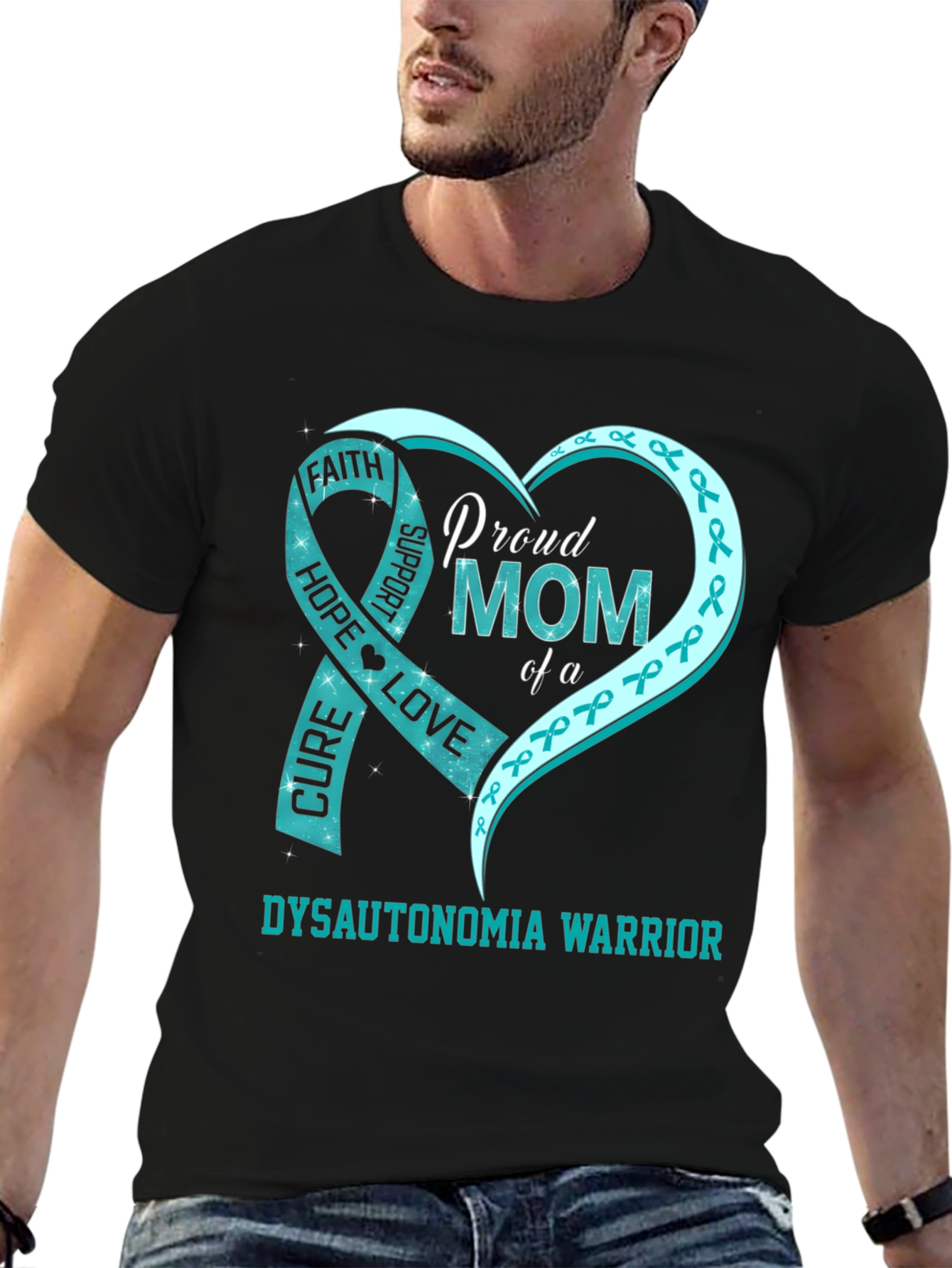 Proud Mom Dysautonomia Awareness T-Shirt