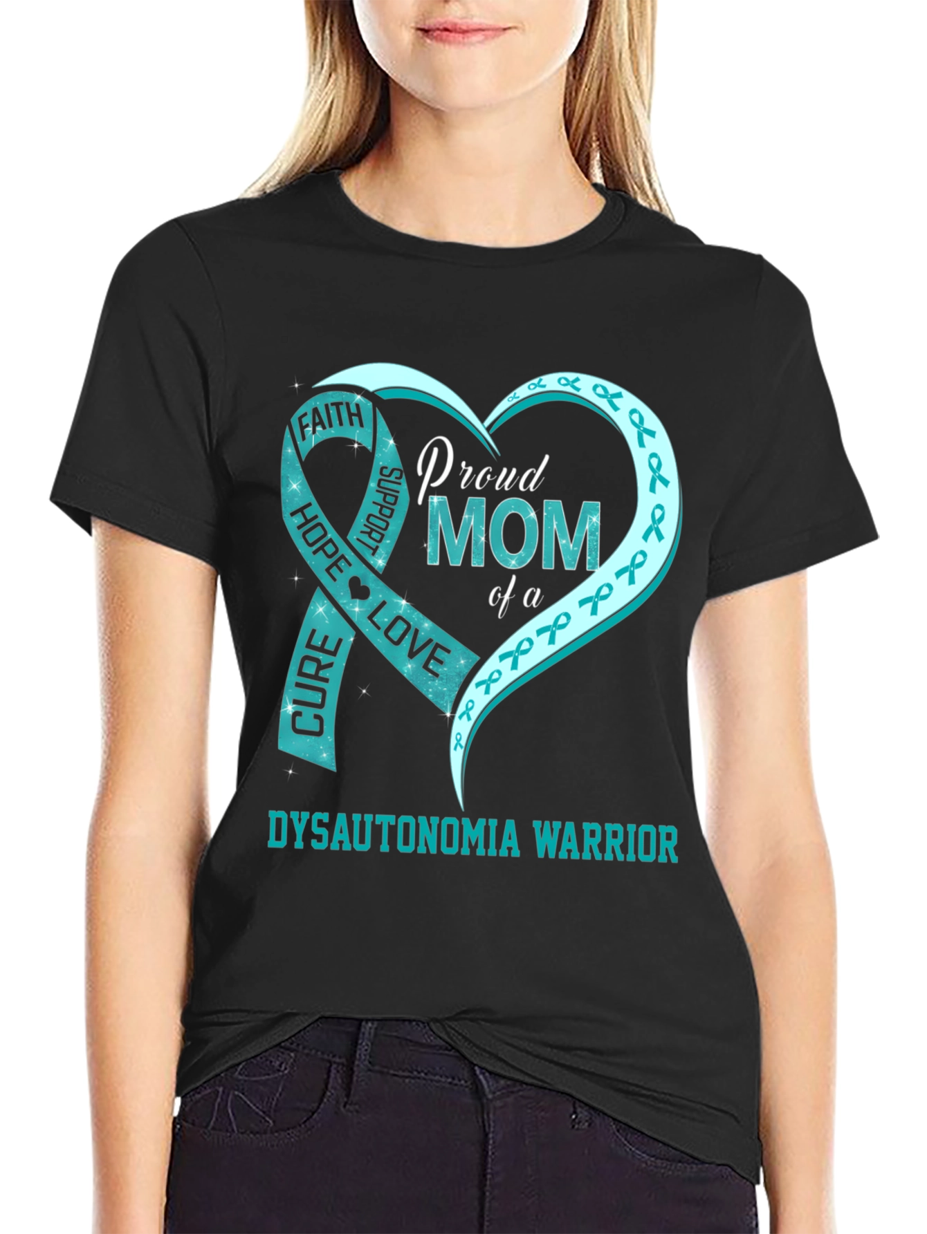 Proud Mom Dysautonomia Awareness T-Shirt
