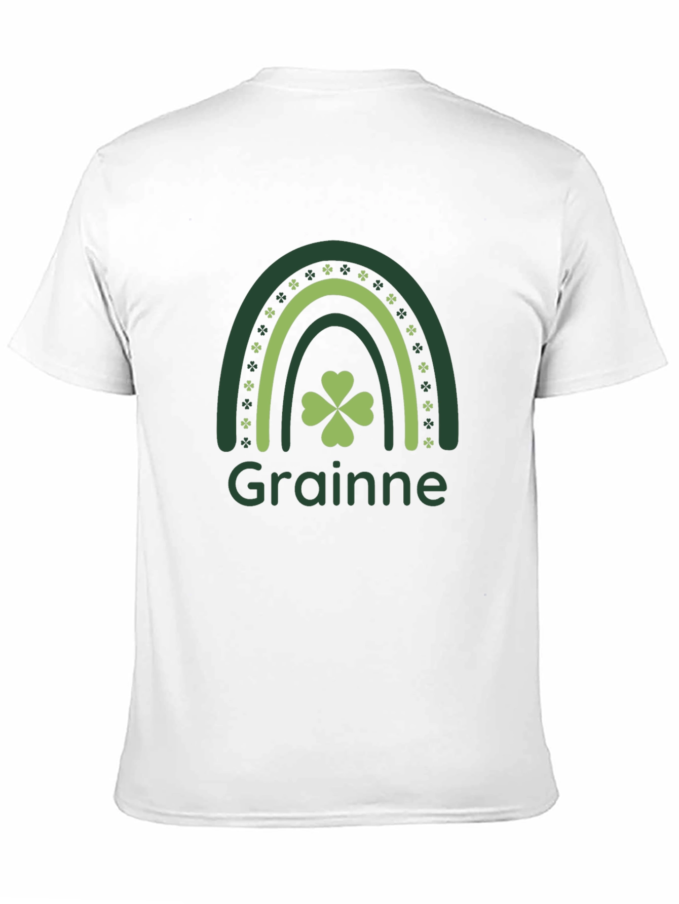 Grainne St. Patricks Day Clover Rainbow T-Shirt
