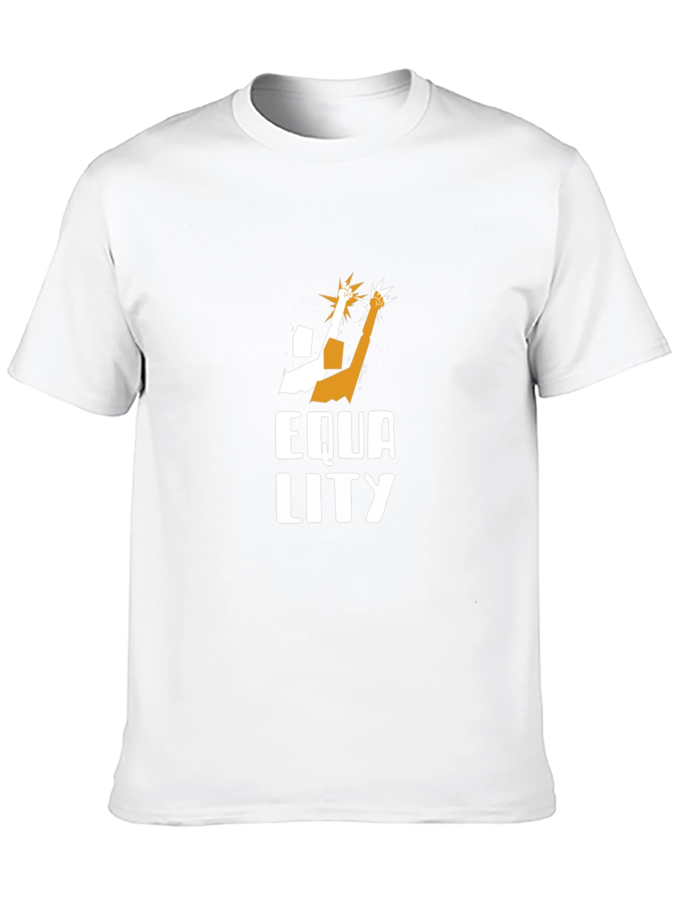 Equality Graphic T-Shirt - Stylish Black Tee