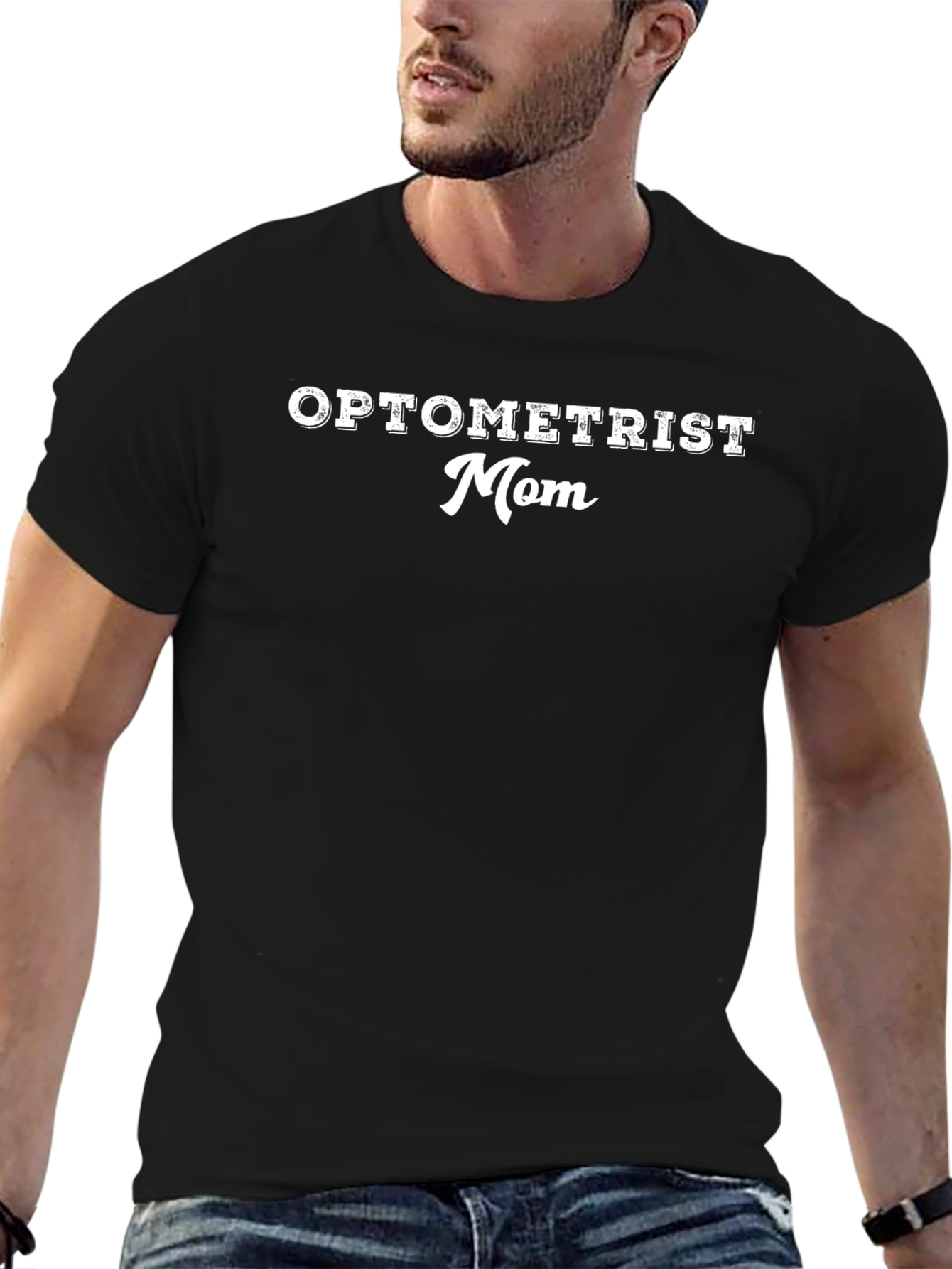 Optometrist Mom T-Shirt - Black