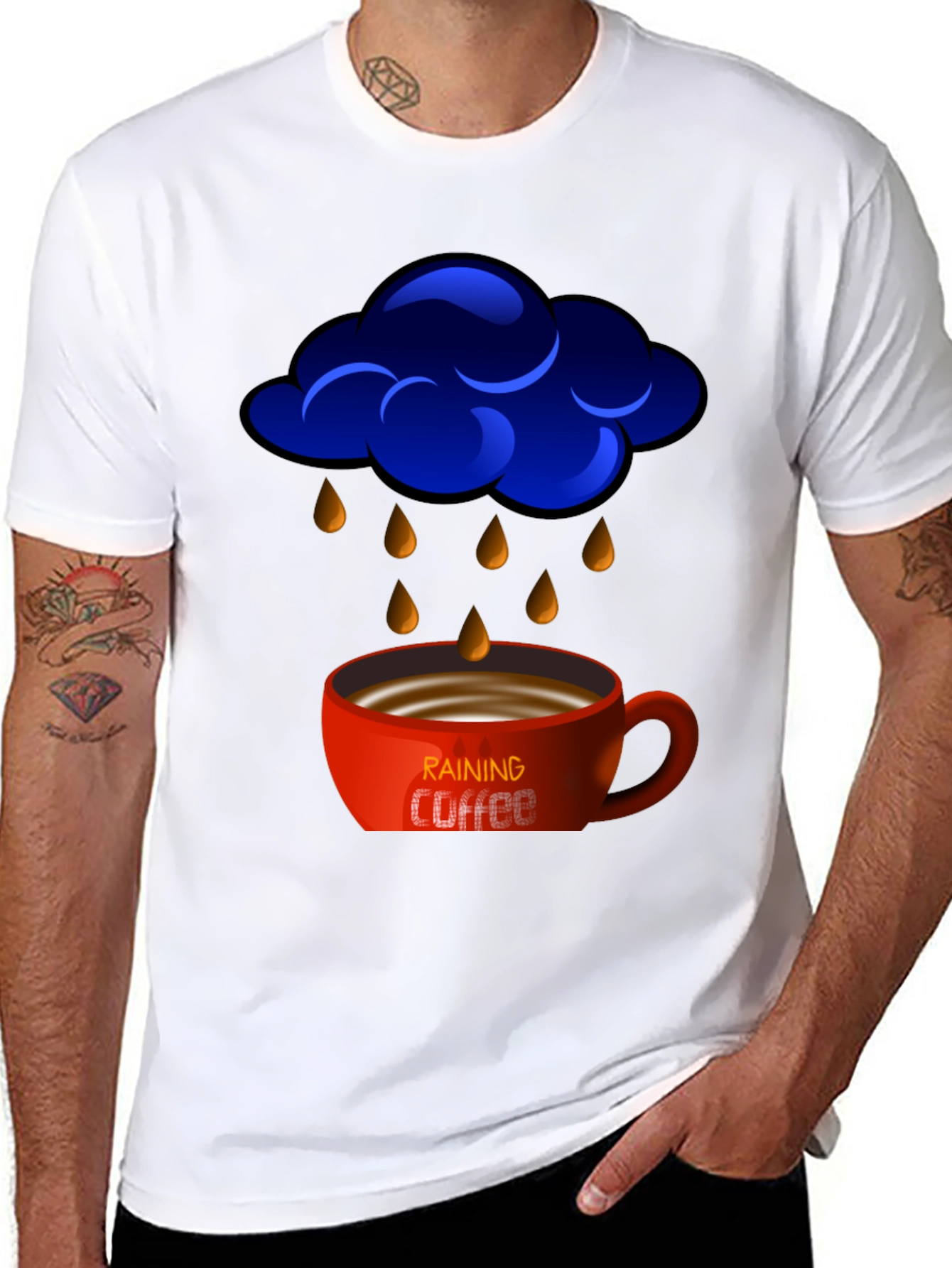 Raining Coffee T-Shirt