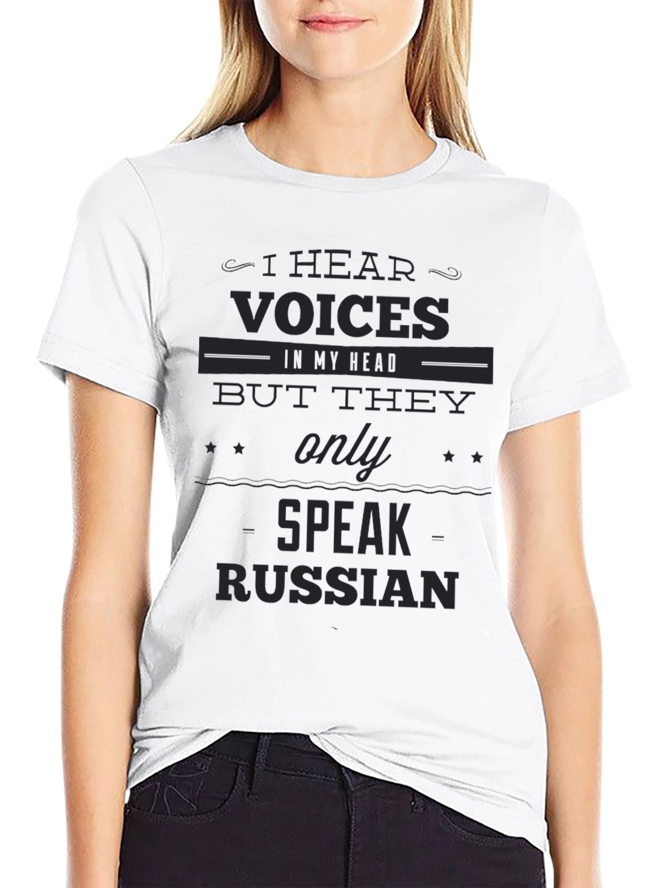 I Hear Voices They Speak Russian T-Shirt