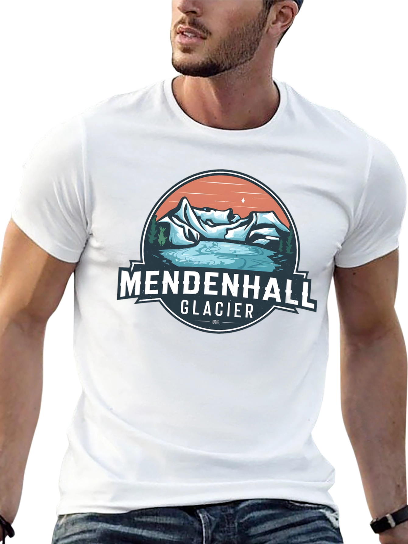 Mendenhall Glacier Graphic Tee - Adventure Awaits!