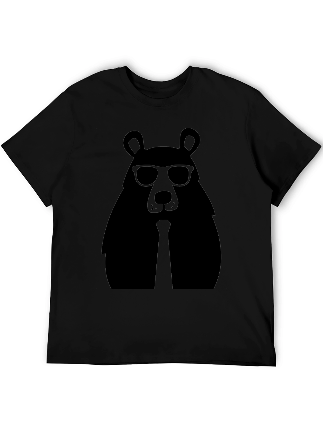 Cool Bear in Shades T-Shirt - Black