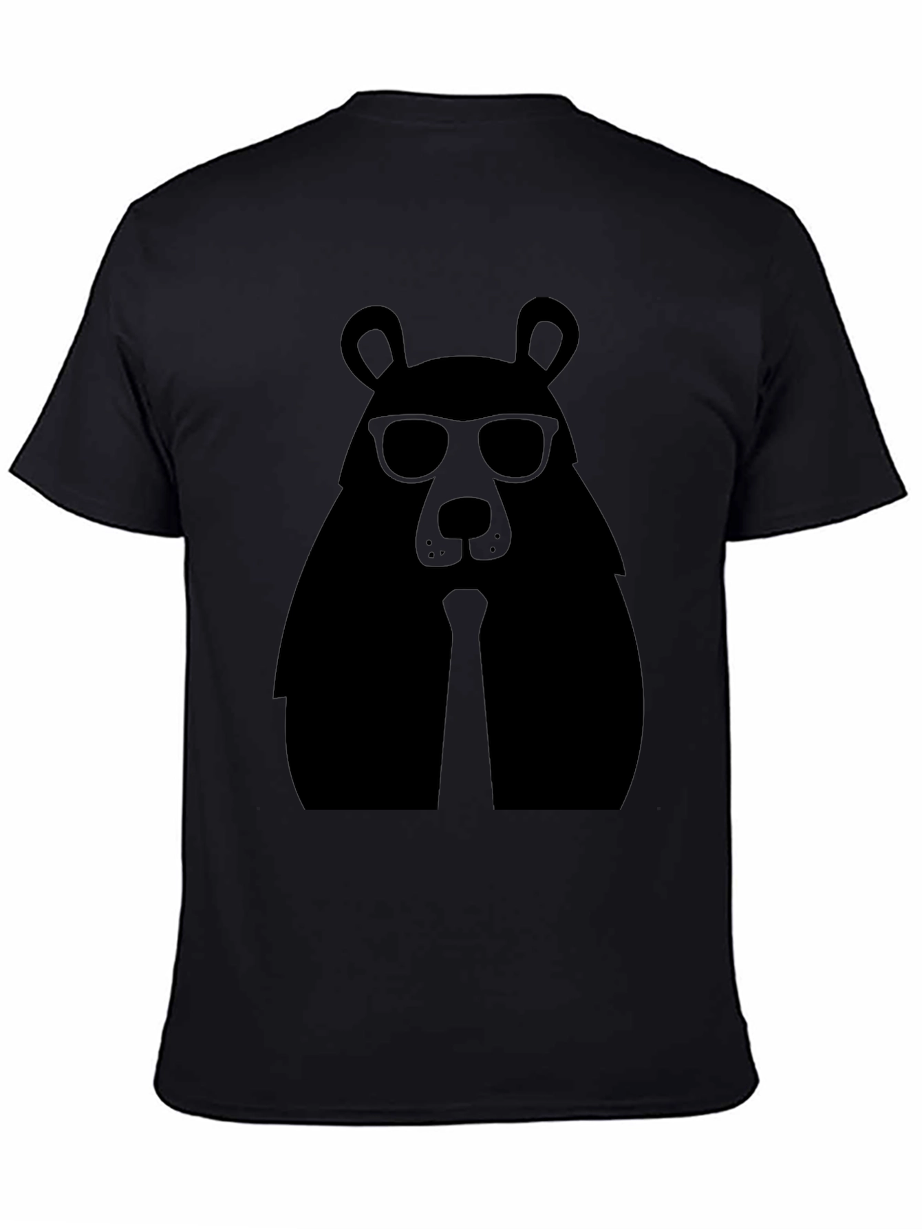 Cool Bear in Shades T-Shirt - Black