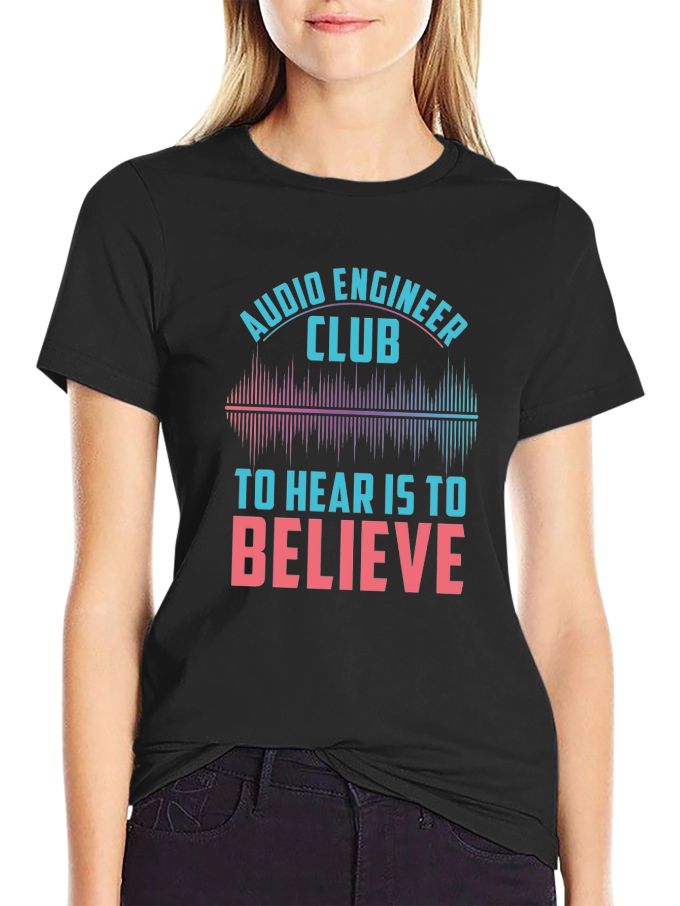 Audio Engineer Club Graphic T-Shirt