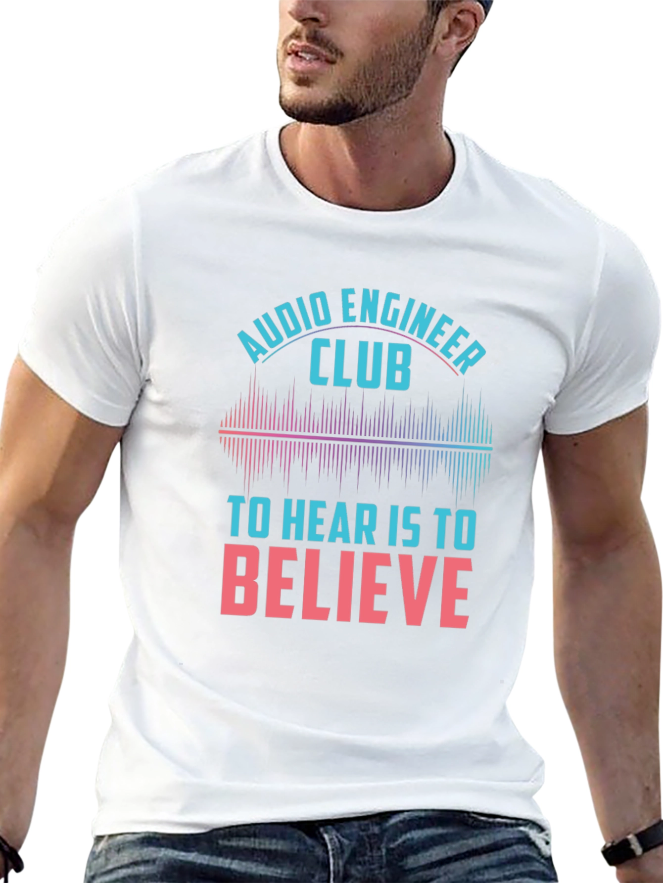 Audio Engineer Club Graphic T-Shirt