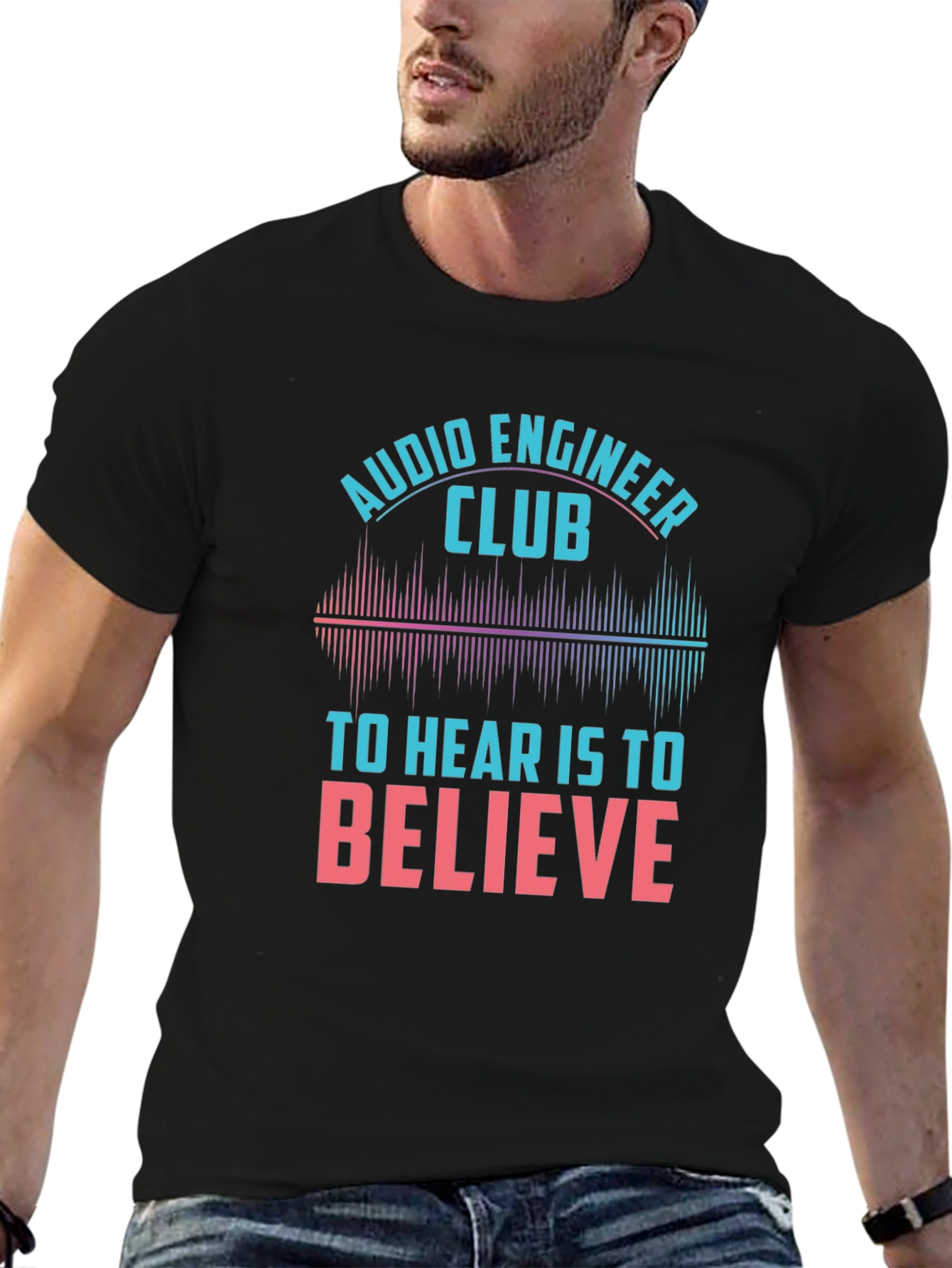 Audio Engineer Club Graphic T-Shirt