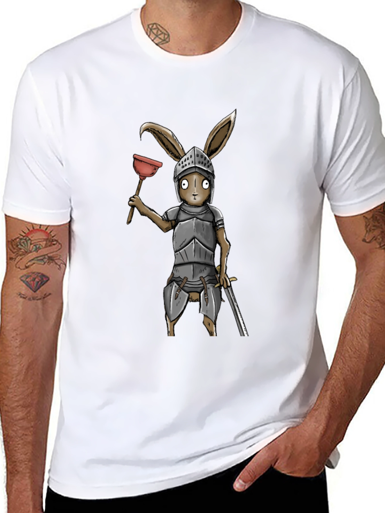 Rabbit Knight T-Shirt