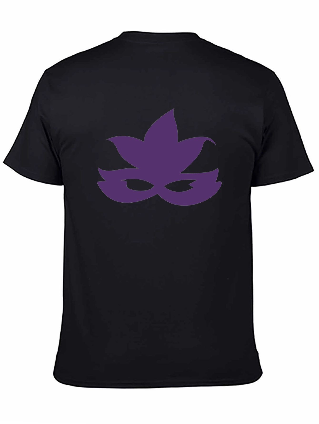 Mystic Lotus Mask Black T-Shirt