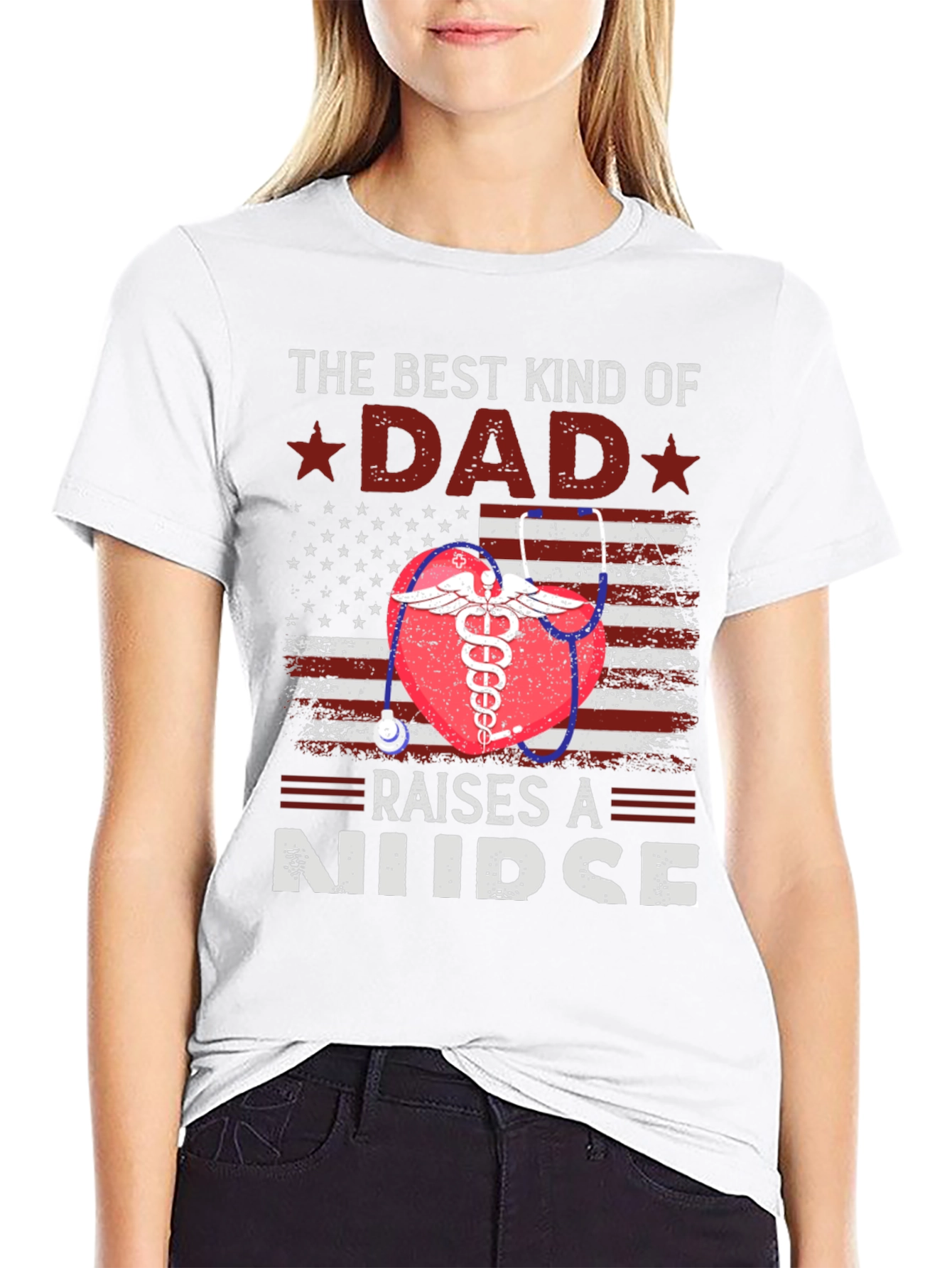 Best Kind of Dad Nurse T-Shirt