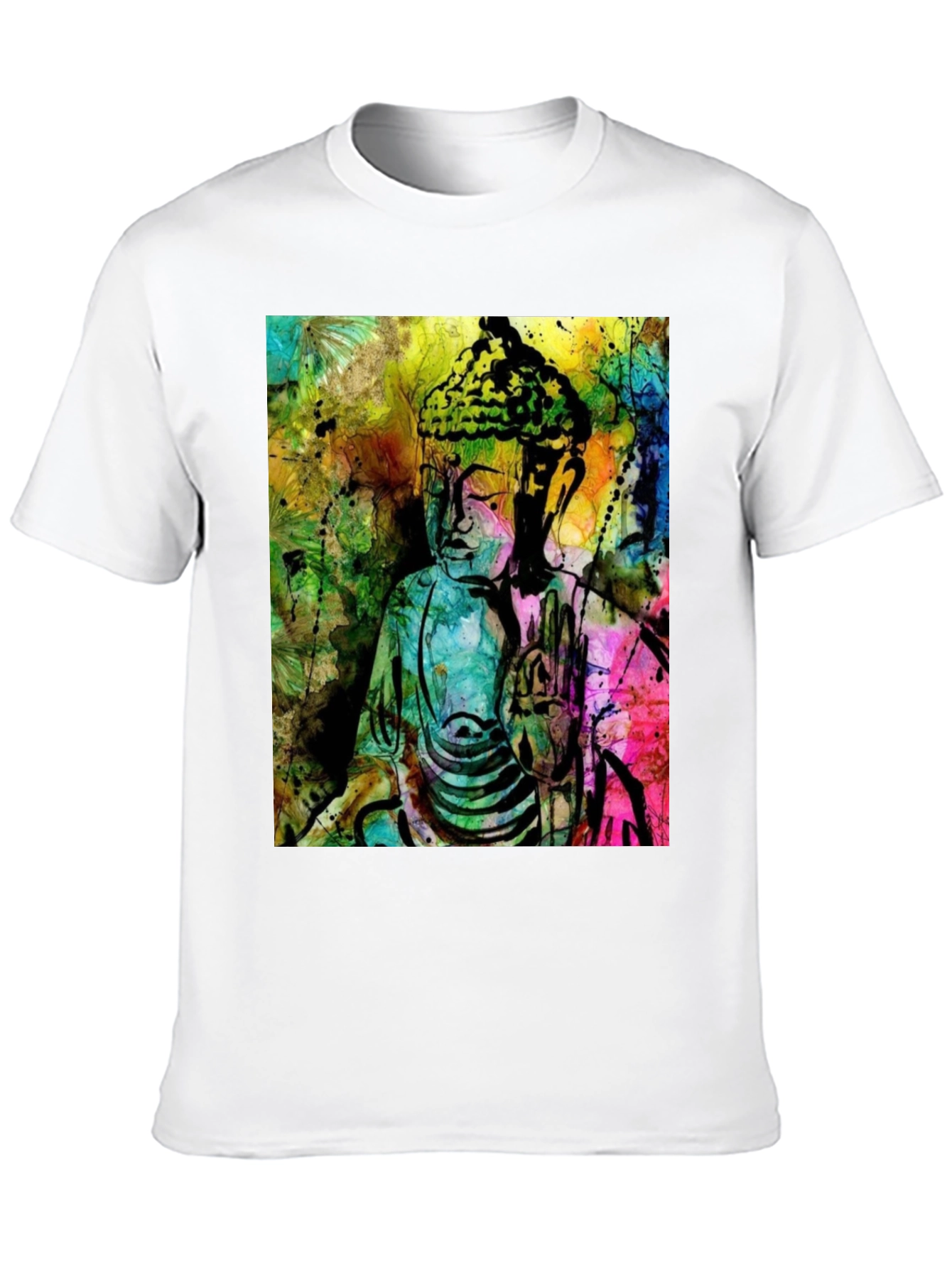 Buddha Art T-Shirt - Spiritual Graphic Tee