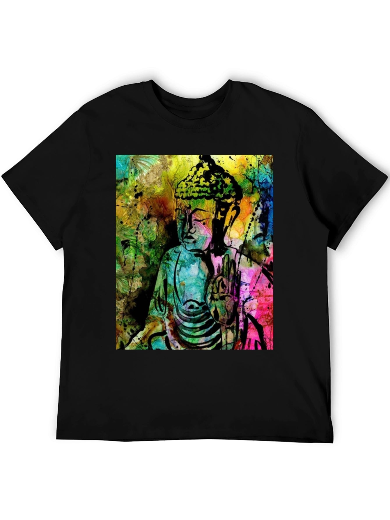 Buddha Art T-Shirt - Spiritual Graphic Tee