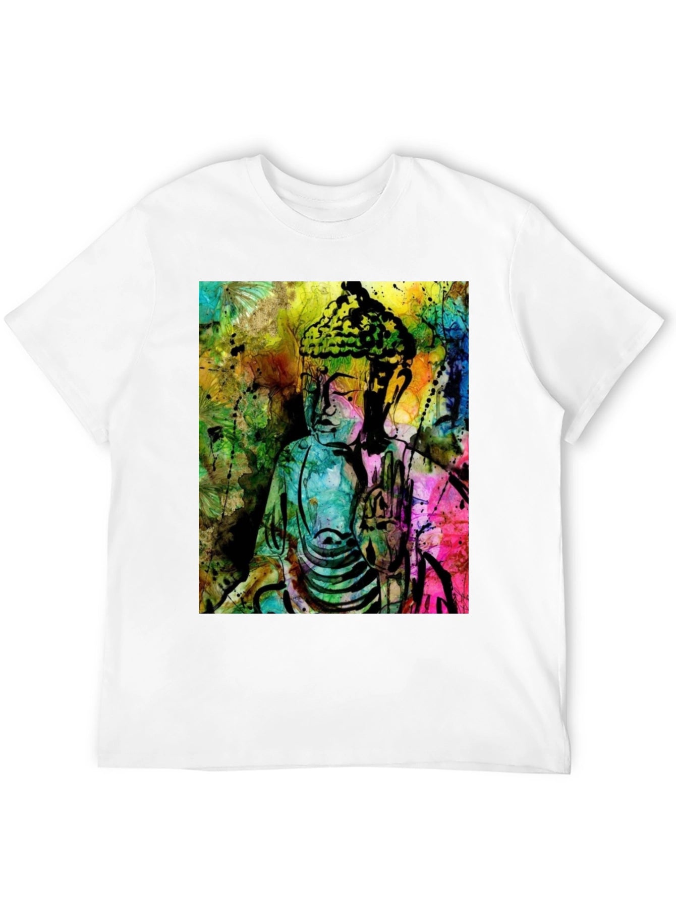 Buddha Art T-Shirt - Spiritual Graphic Tee