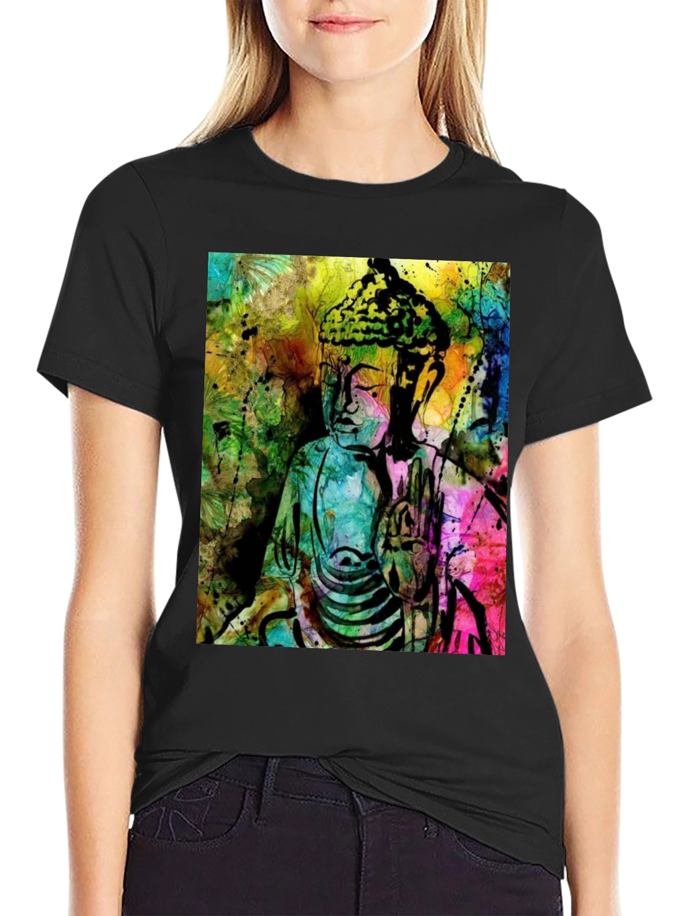 Buddha Art T-Shirt - Spiritual Graphic Tee