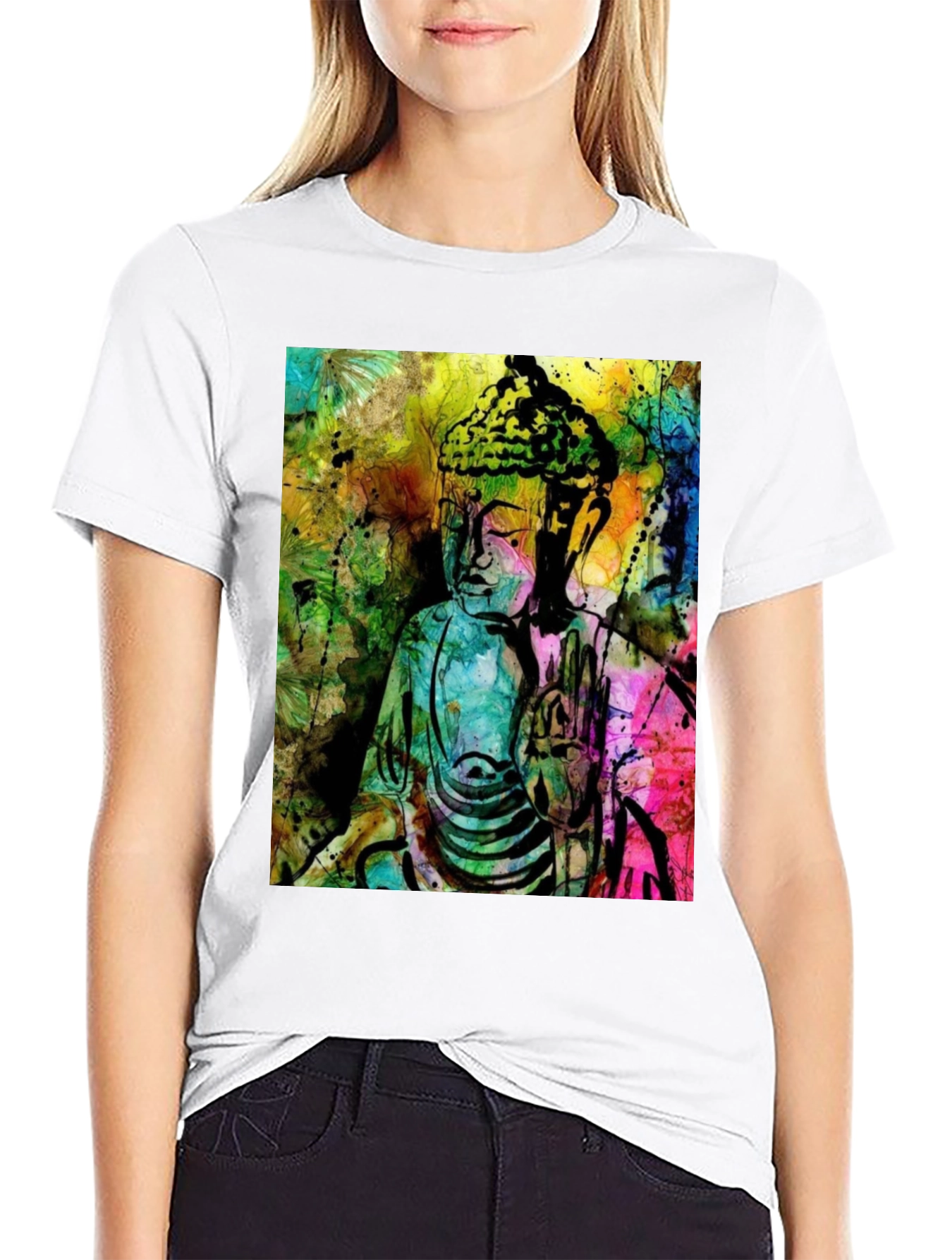 Buddha Art T-Shirt - Spiritual Graphic Tee