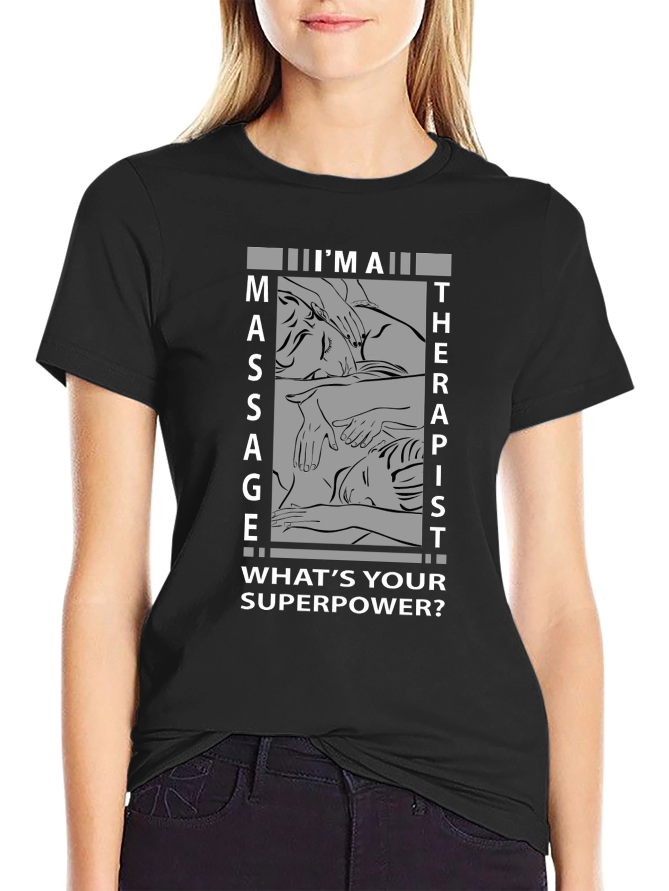 Massage Therapist Superpower T-Shirt